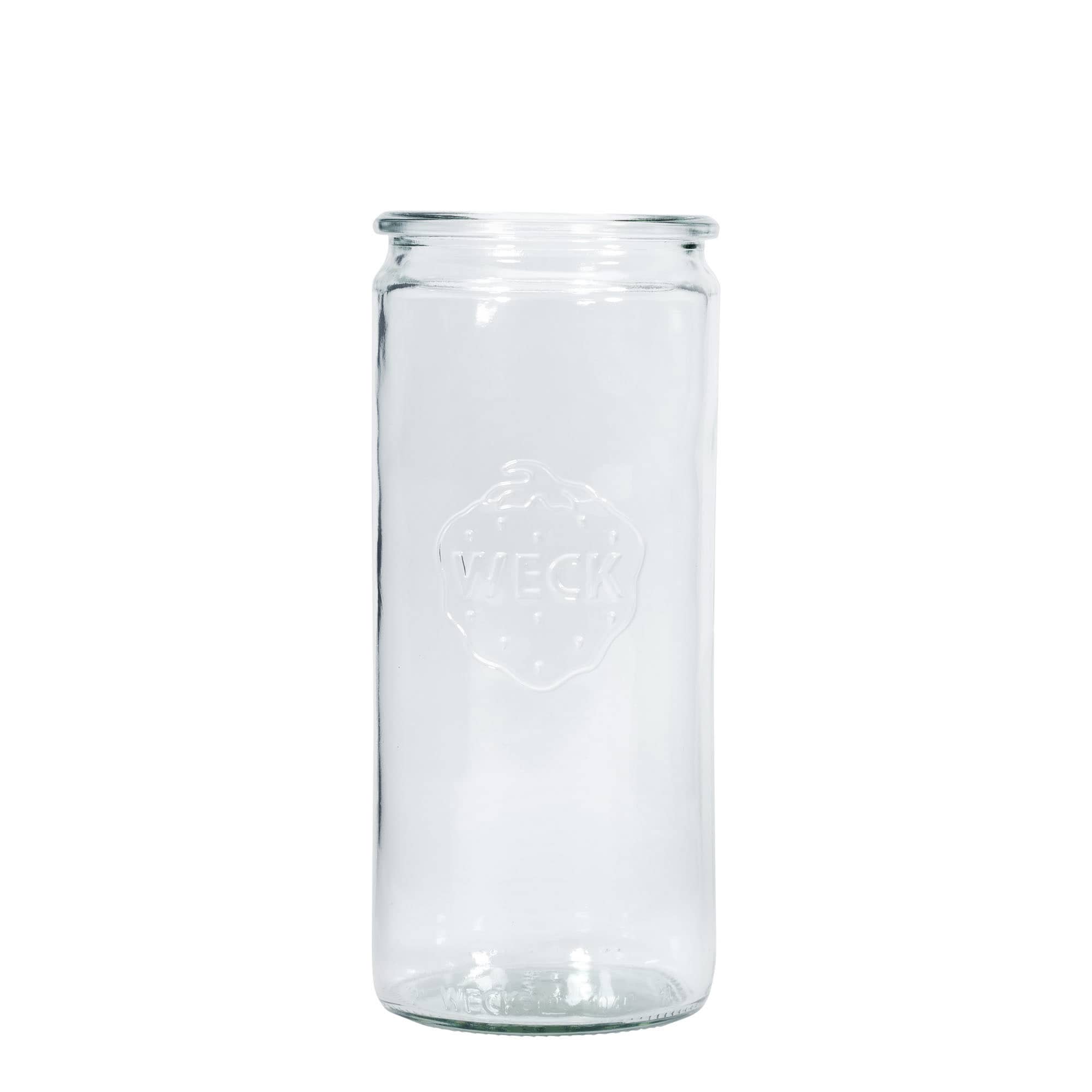 1,040 ml WECK-silindriklaas, suu: ümar serv