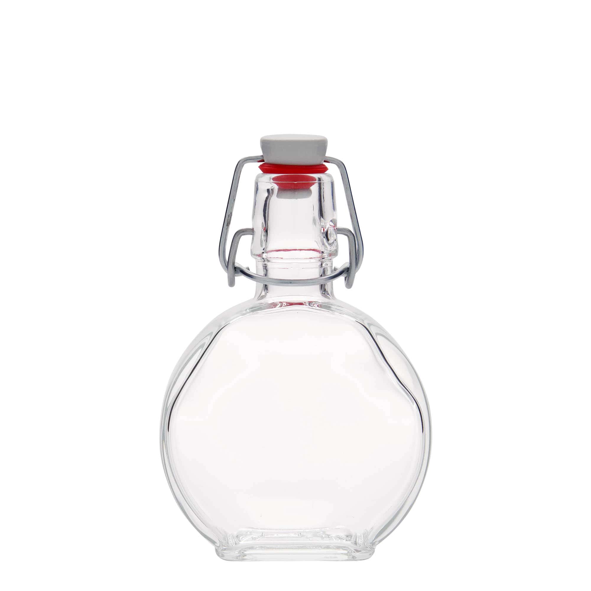 200 ml klaaspudel 'Sensatione', ristkülikukujuline, suuava: klambrikork