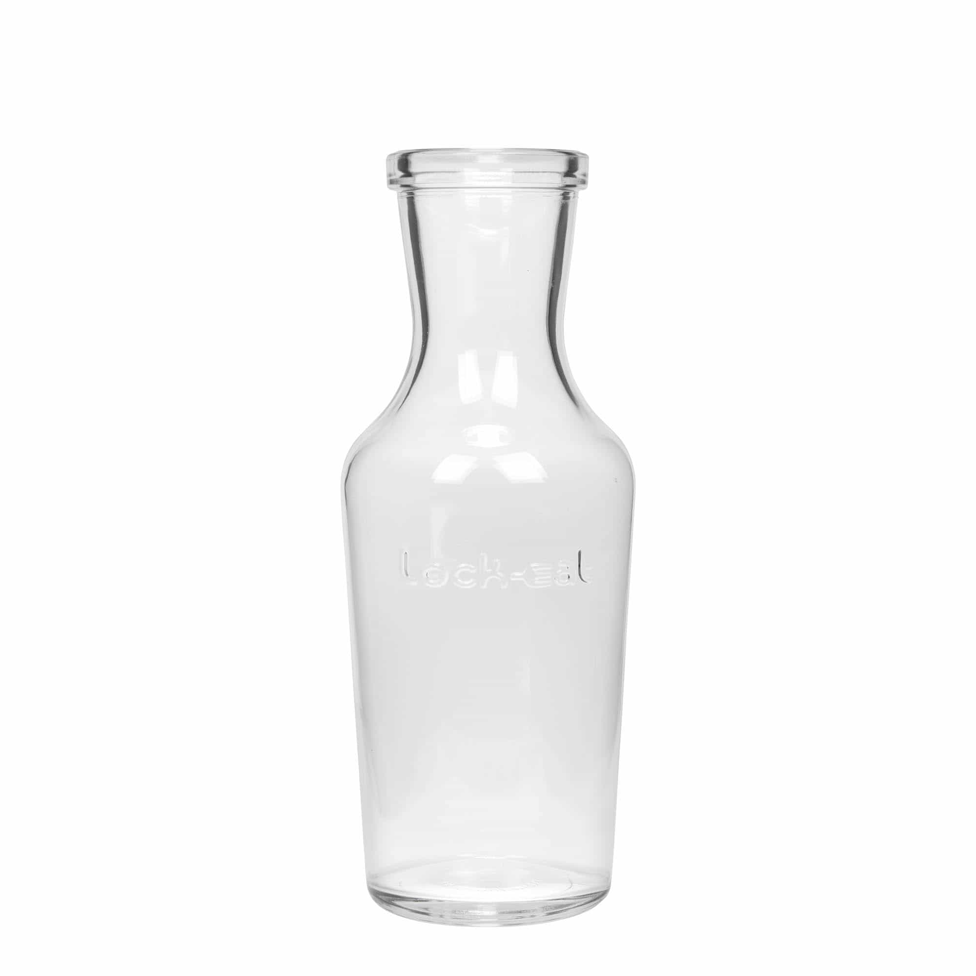 1000 ml klaaskarahvin 'Lock-Eat', sulgur: traatkaas