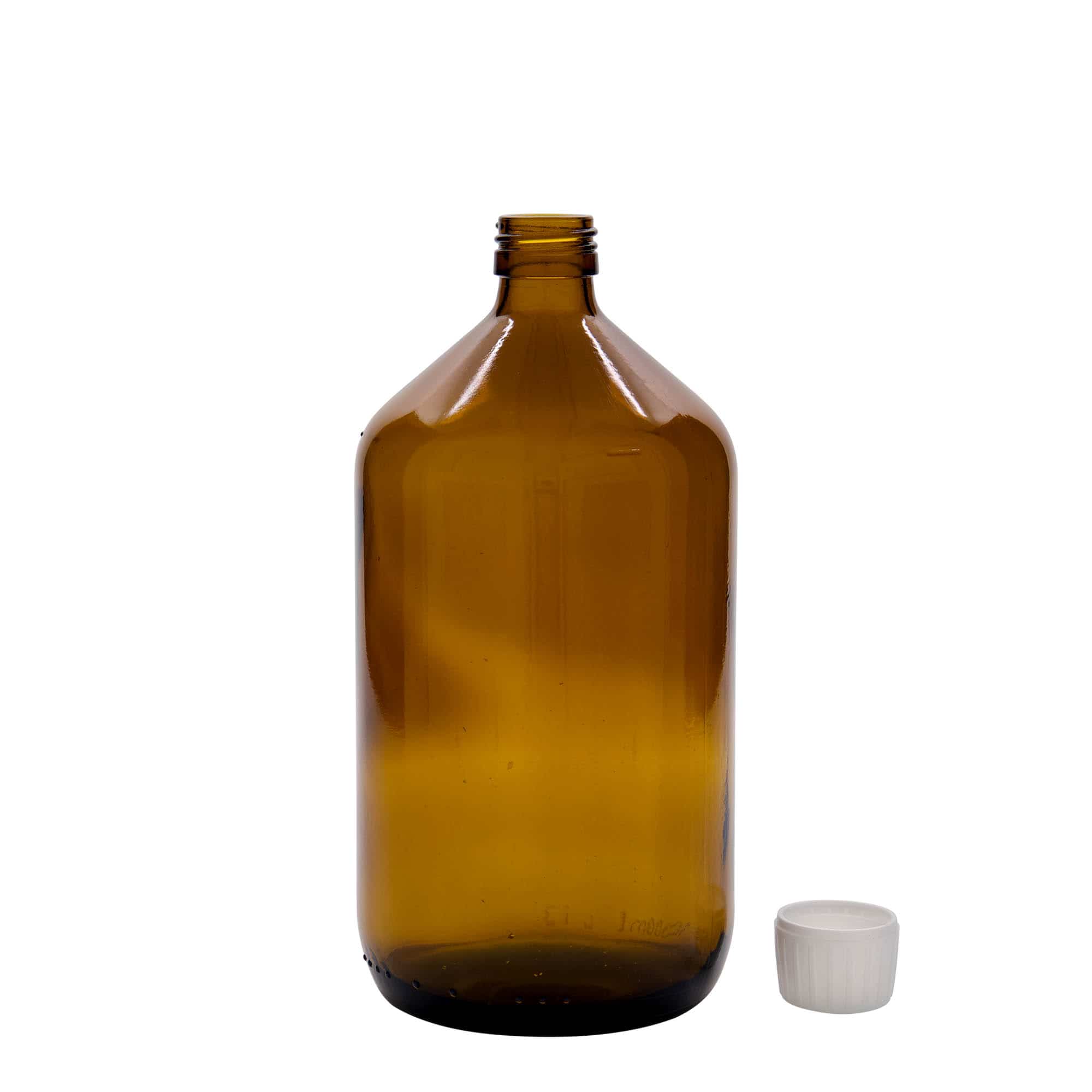 1000 ml rohupudel, pruun, klaas, sulgur: PP 28