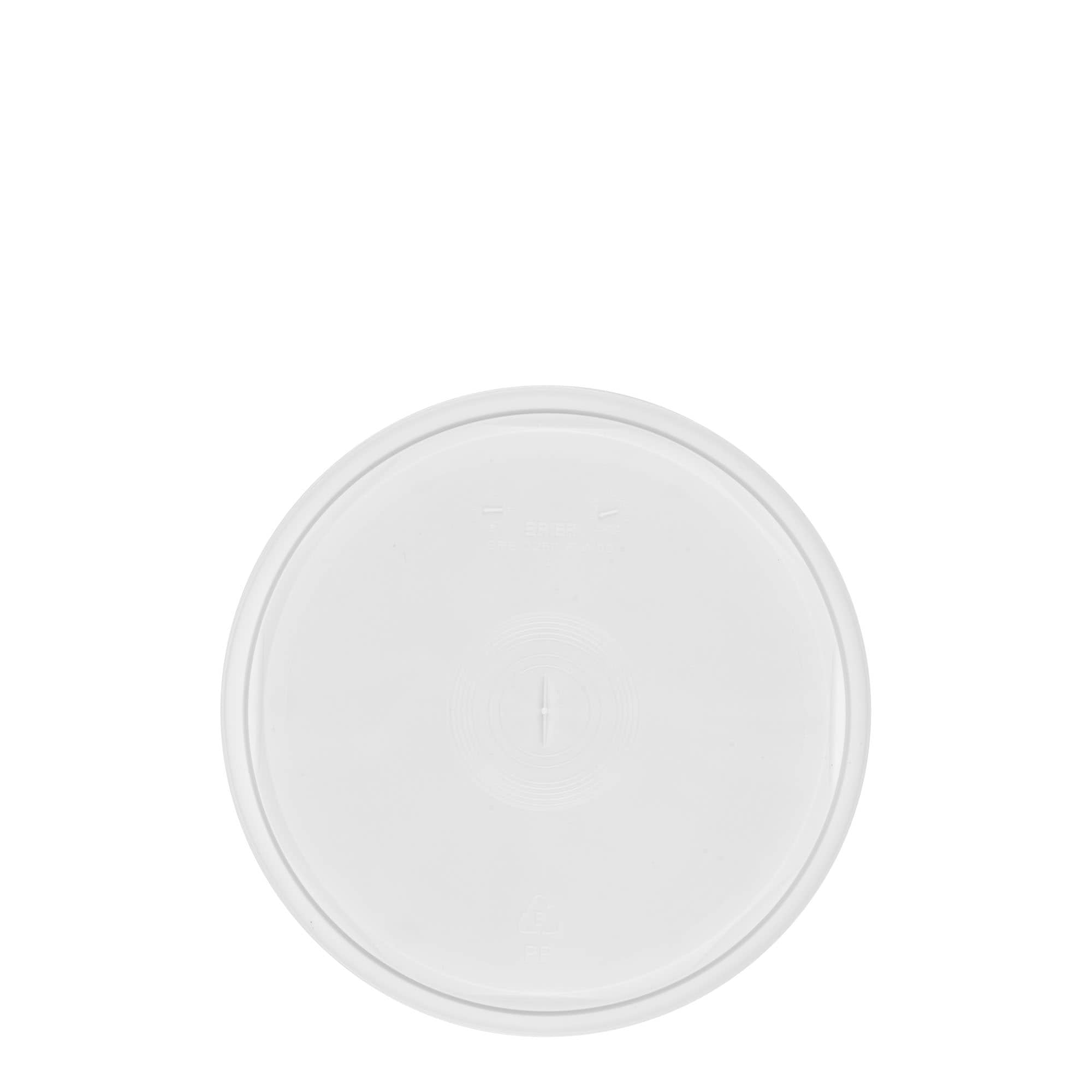 Kaas 2,5 l ämbrile, PP-plast, valge