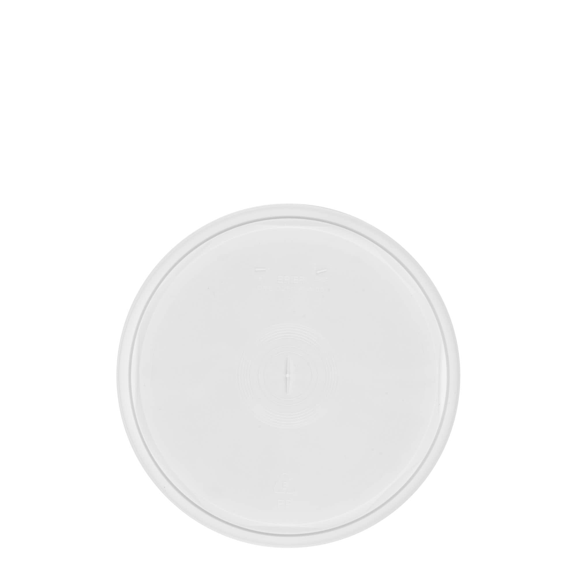 Kaas 2,5 l ämbrile, PP-plast, valge