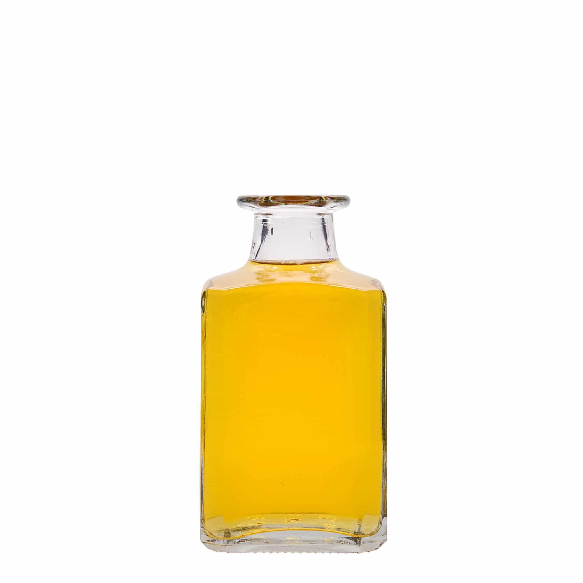 250 ml klaaspudel 'Torben', ruudukujuline, sulgur: kork