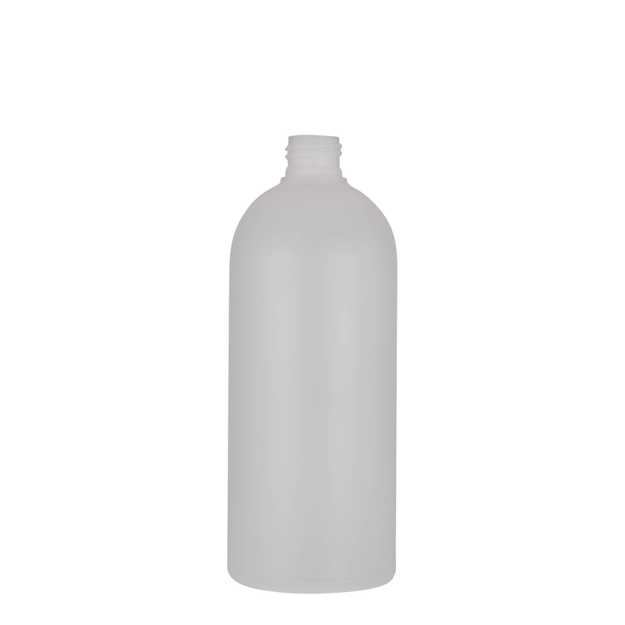 500 ml plastpudel 'Tuffy', HDPE, naturaalne, avaus: 24/410 500 ml plastpudel 'Tuffy', HDPE, naturaalne, avaus: 24/410