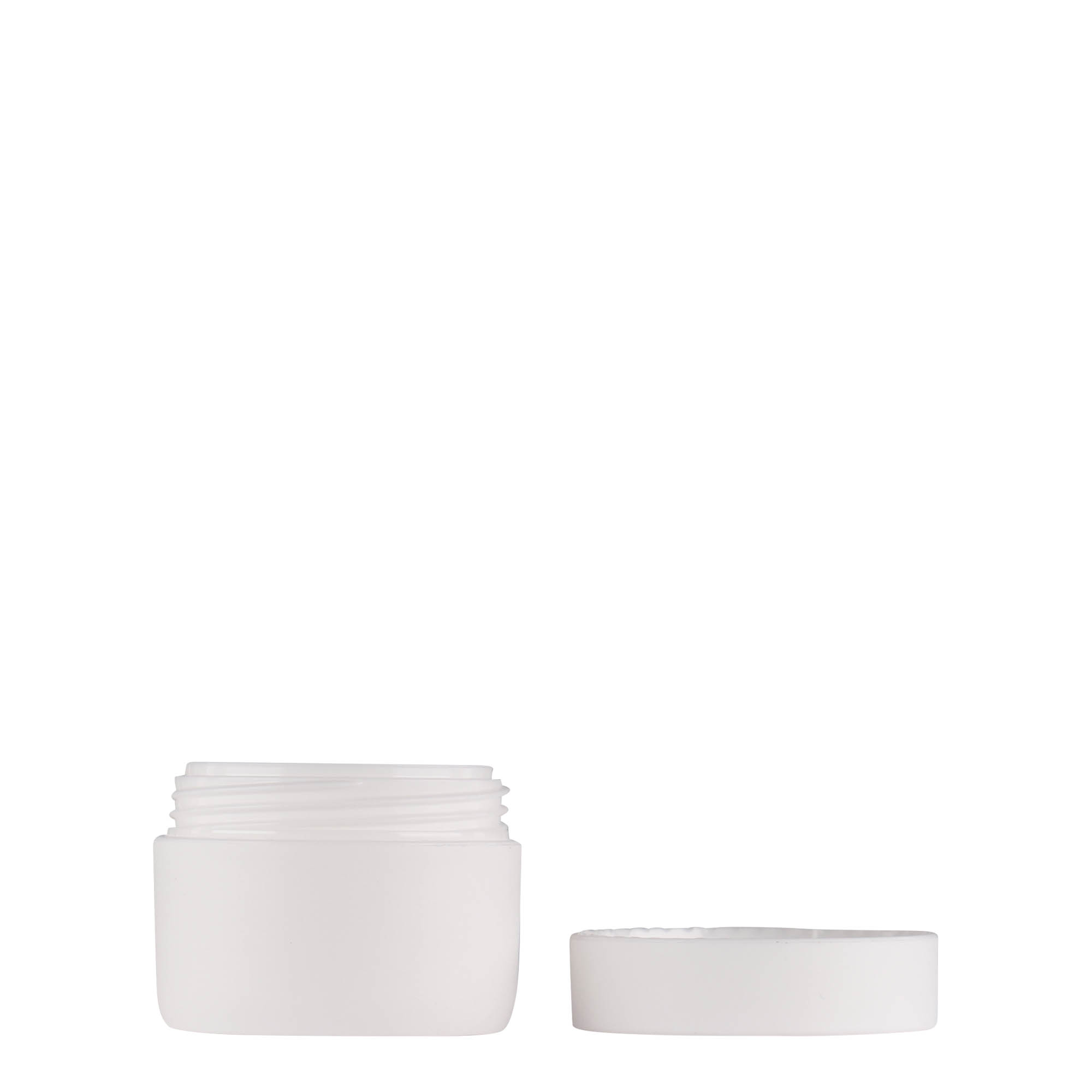 10 ml plastmassipurk 'Antonella', PP, valge, avaus: kruvikork 10 ml plastmassipurk 'Antonella', PP, valge, avaus: kruvikork