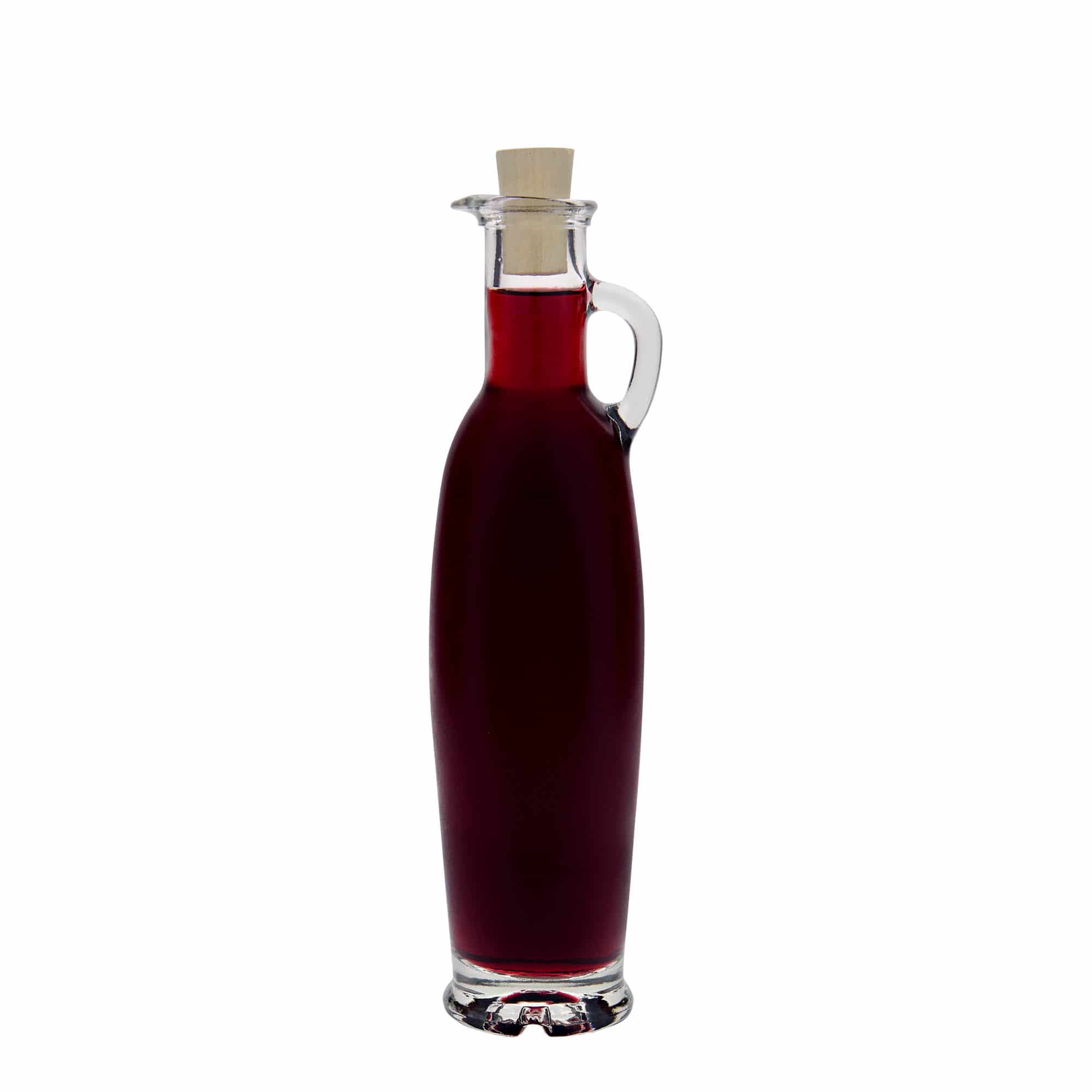 250 ml klaaspudel 'Simona', sulgur: kork