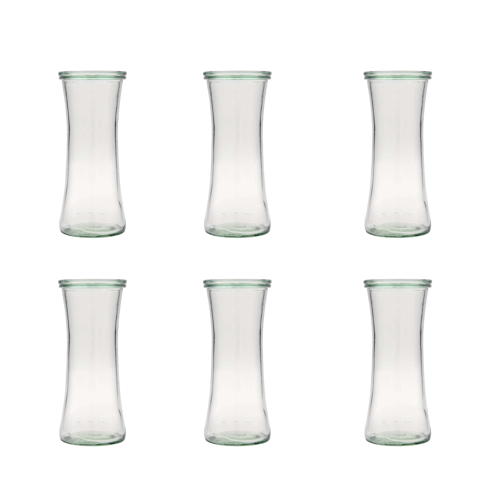 6x 730 ml WECK-gurmeepurk klaaskaanega RR 80
