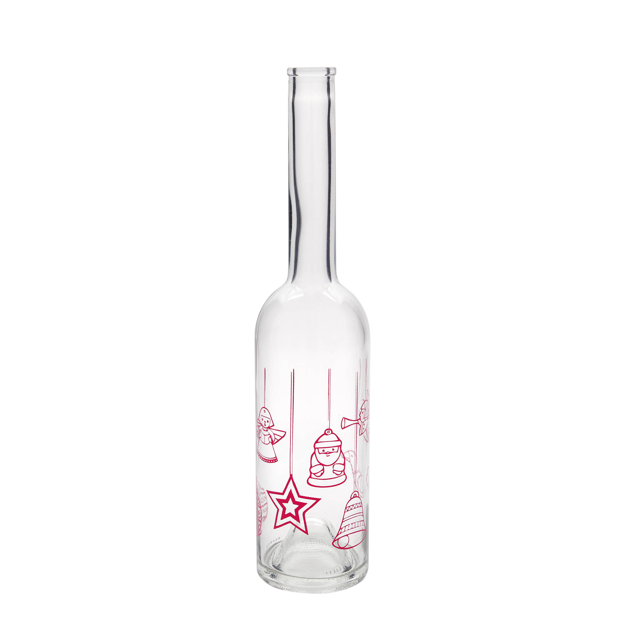 500 ml klaaspudel 'Opera', motiiv: tähed, suu: kork