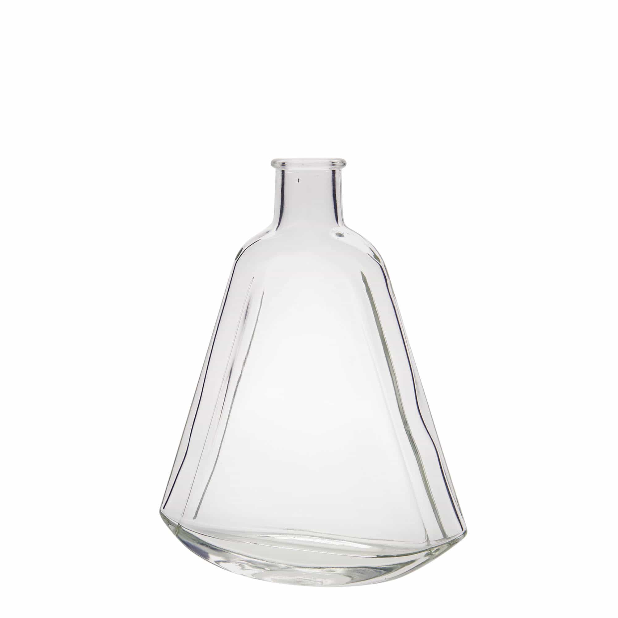 200 ml klaaspudel 'Maurizio', ovaalne, sulgur: kork