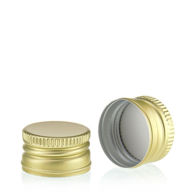 Kruvikork, metall, kuldne, suuava jaoks: PP 28 Kruvikork, metall, kuldne, suuava jaoks: PP 28