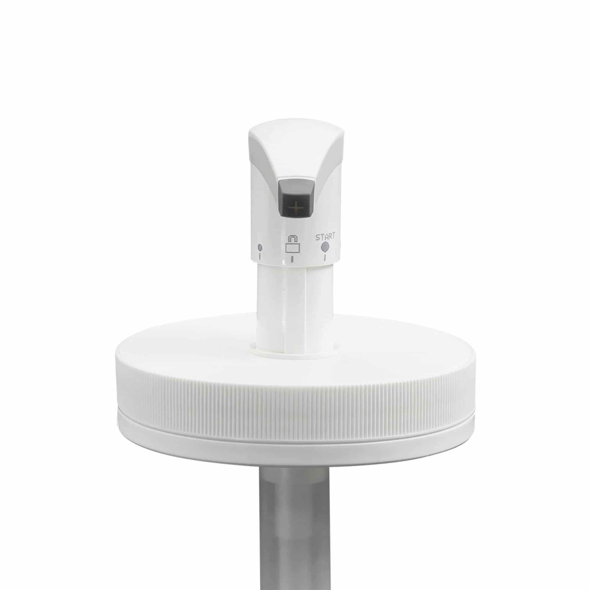 Dosaatorpump 1240 ml pudelile 'Securibox', PE-plast, valge, sulguri tüüp: keeratav kaas