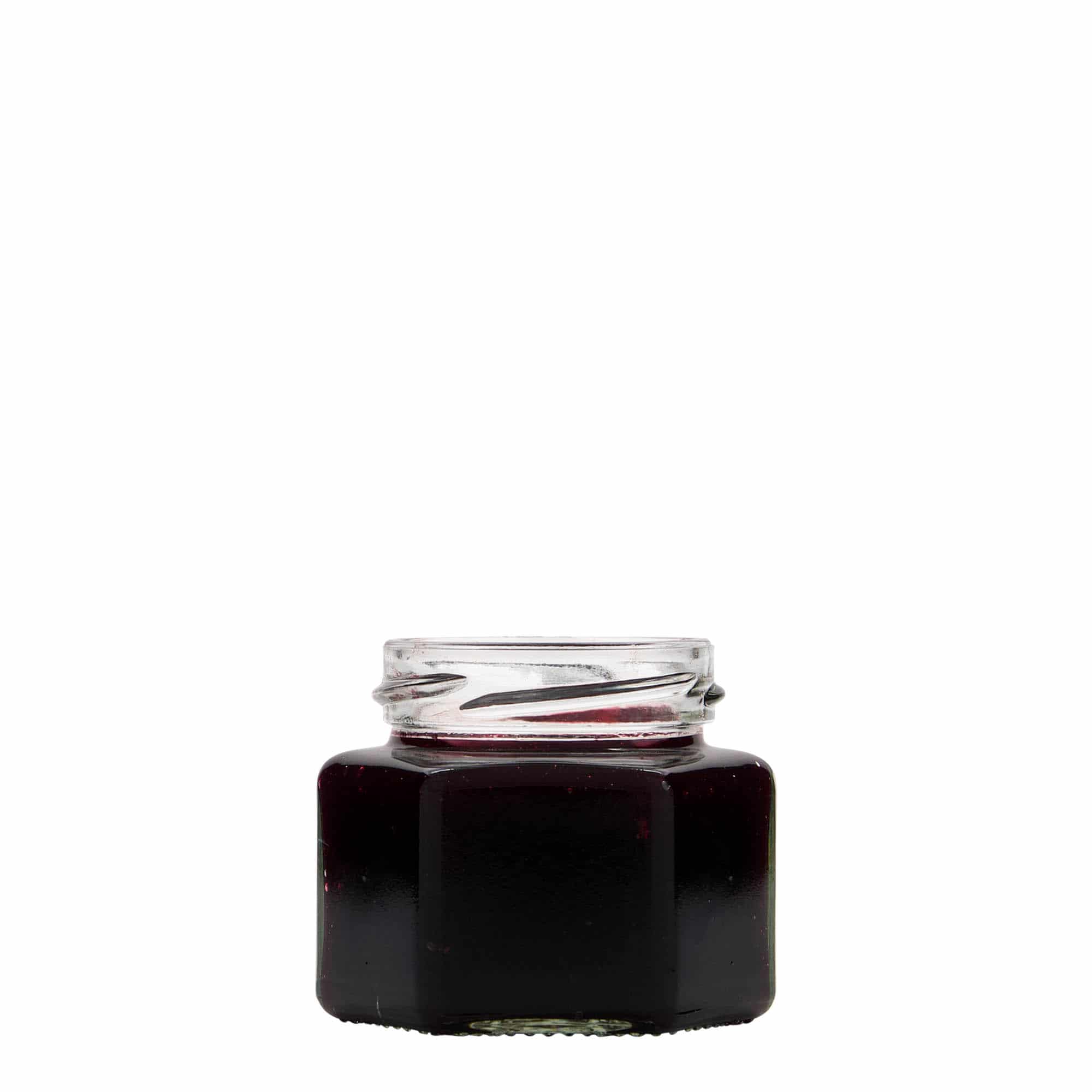 106 ml kuuekandiline purk, sulgur: twist-off (TO 53)