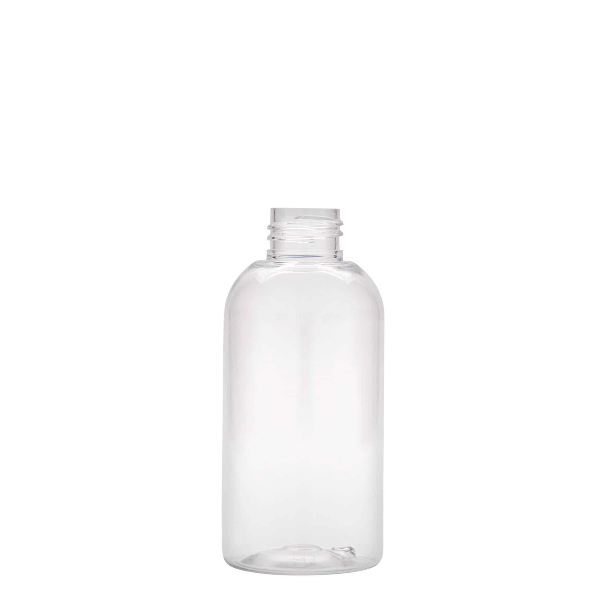 150 ml PET-pudel 'Boston', plast, sulgur: GPI 24/410