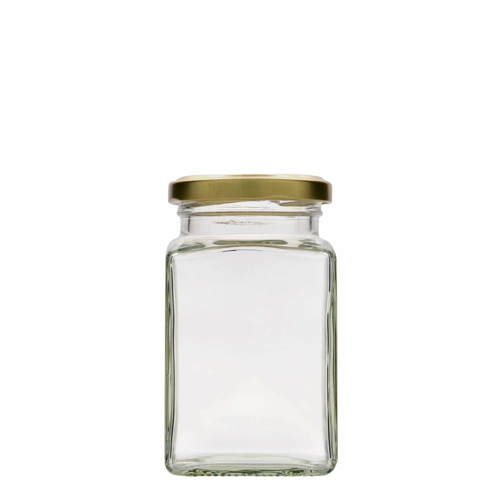 260 ml neljakandiline purk, sulgur: twist-off (TO 58)