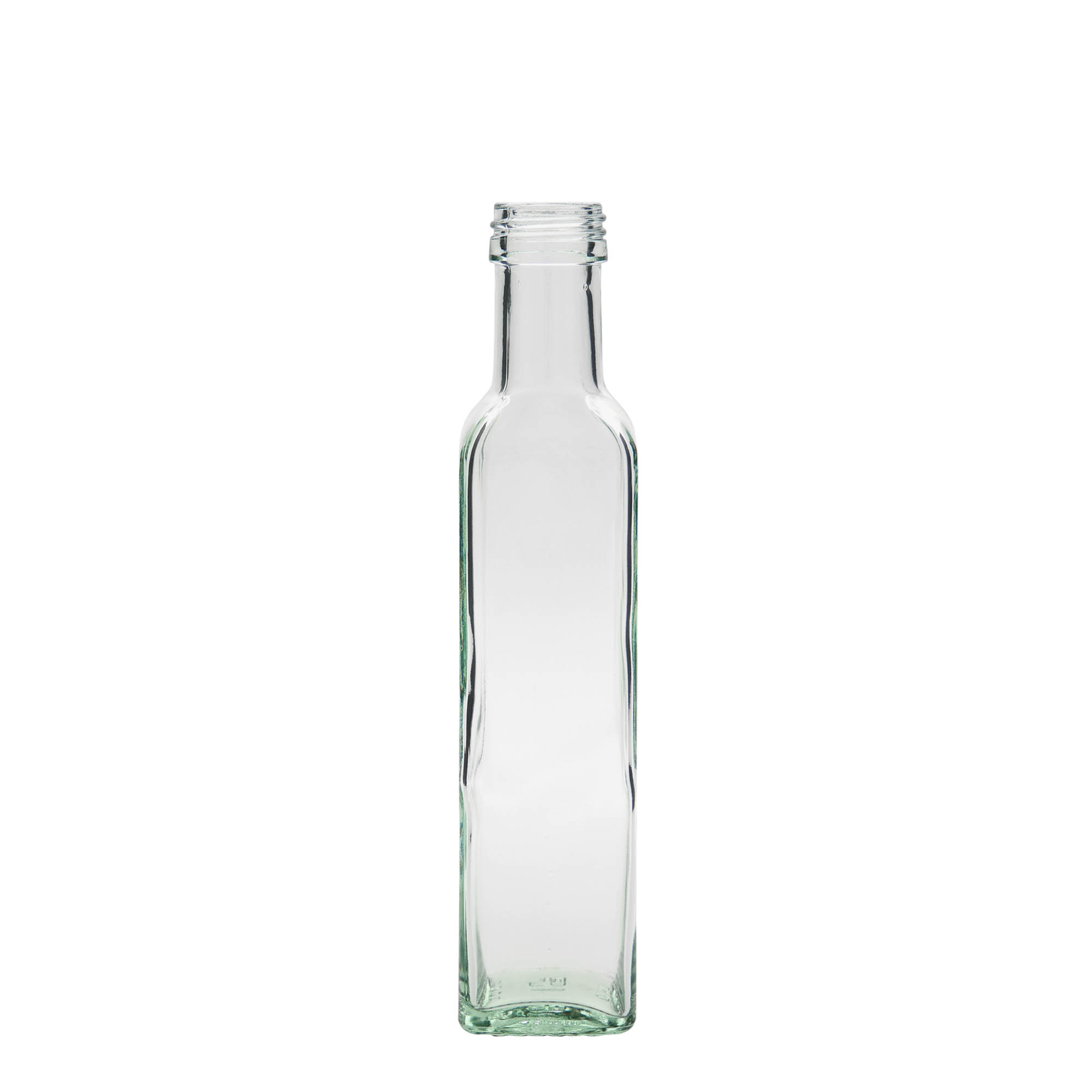 250 ml klaaspudel 'Marasca', ruudukujuline, suuava: PP 31,5 250 ml klaaspudel 'Marasca', ruudukujuline, suuava: PP 31,5