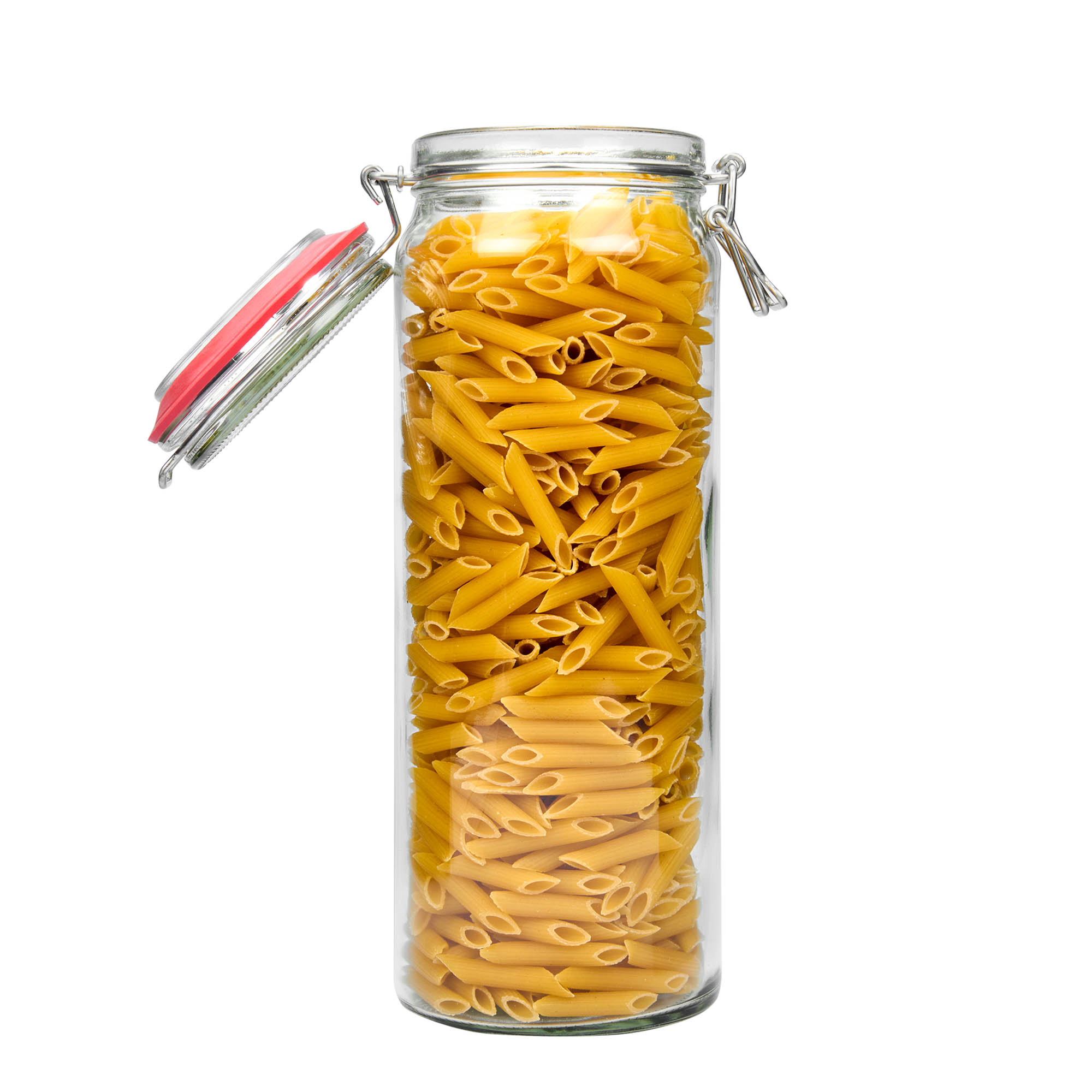 2,160 ml traadist sangaga klaaspurk, avale: traadist sangalukk