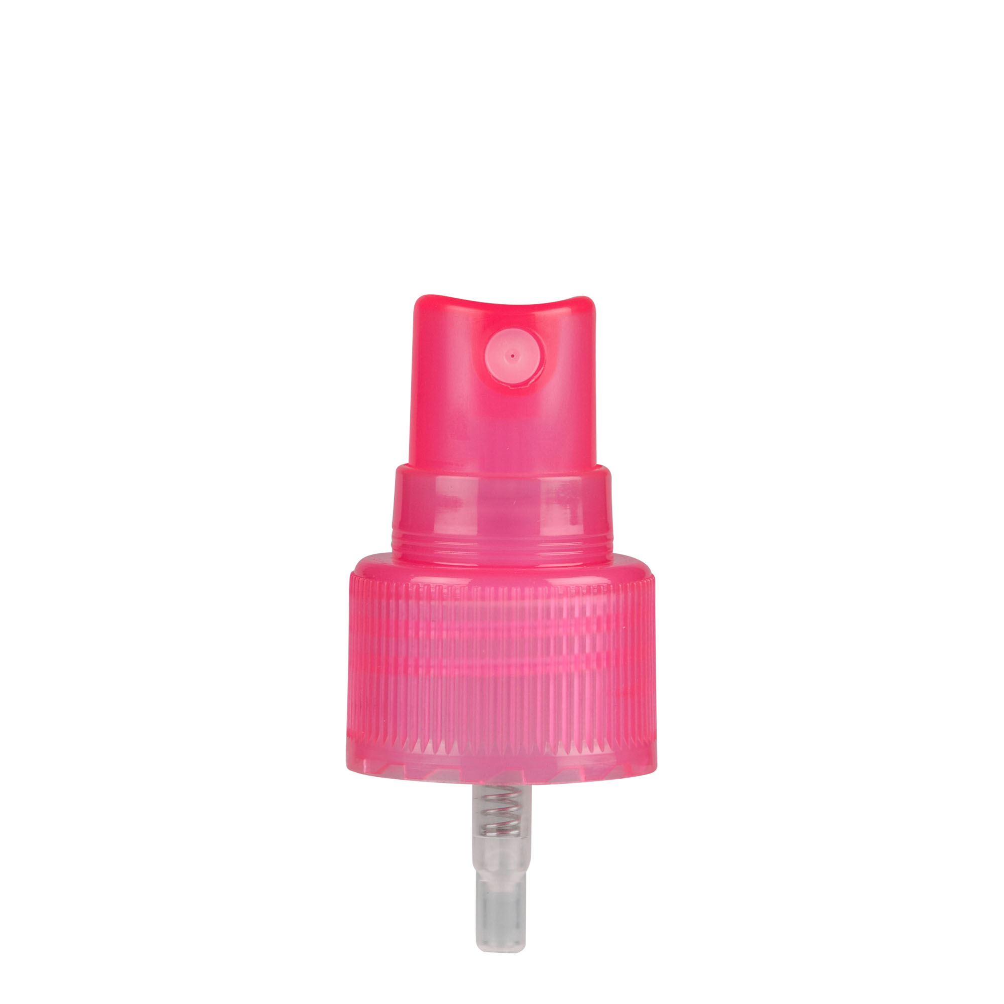 Kruvikork pihustusspreier, PP-plast, roosa, avausele: 24/410 Kruvikork pihustusspreier, PP-plast, roosa, avausele: 24/410