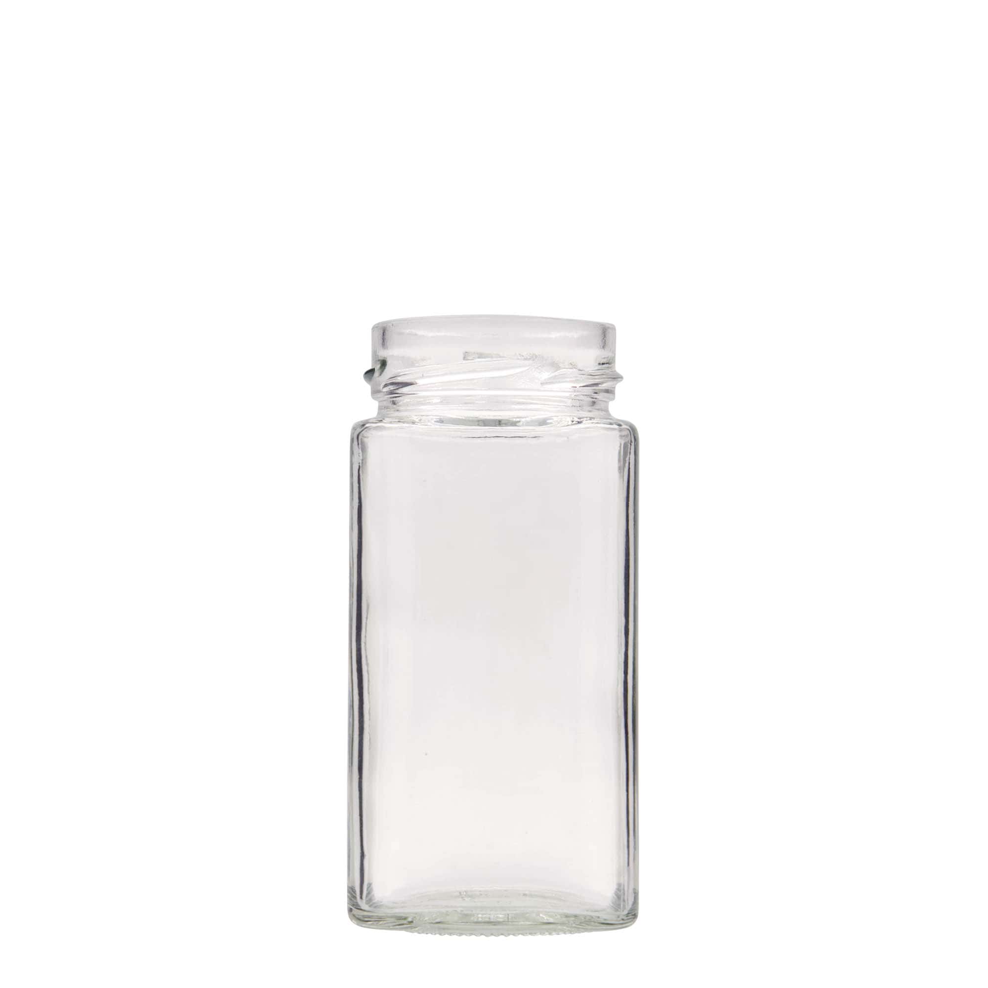 314 ml ruudukujuline klaas 'Funny', avaus: sügav keeratava kaanega (DTO 58)