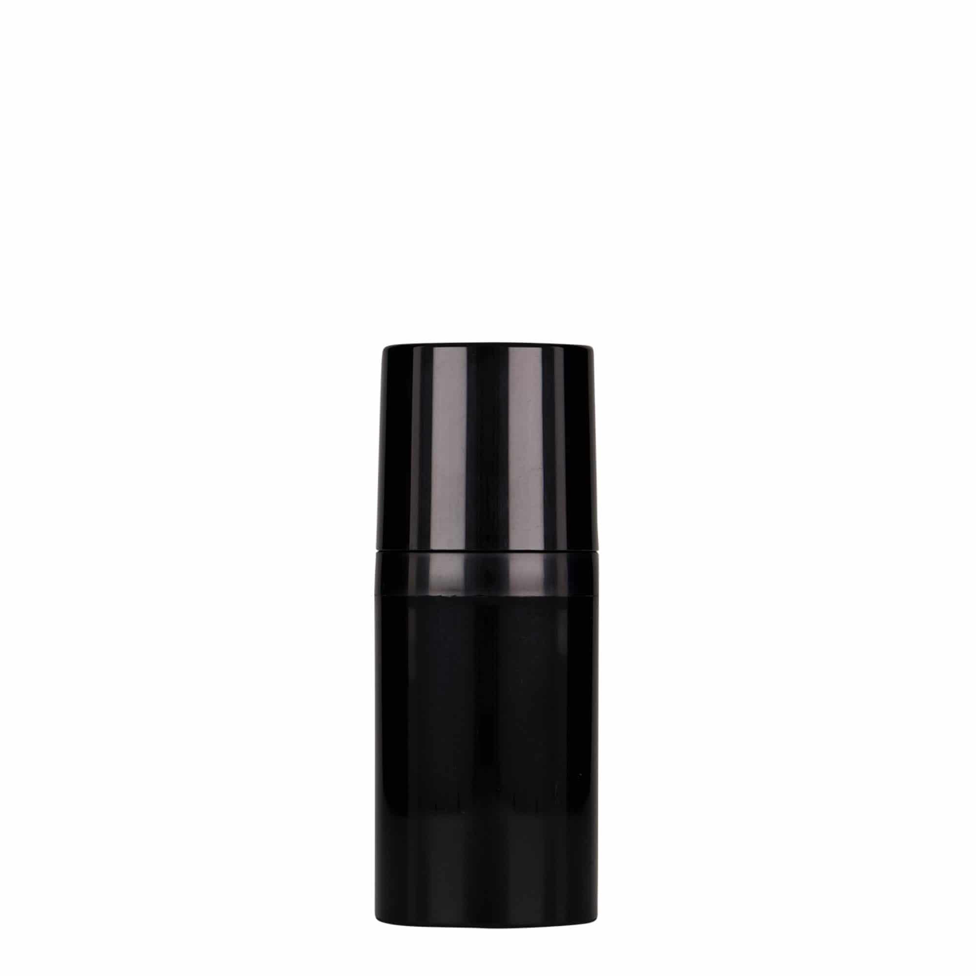 30 ml õhutuseta dosaator 'Mezzo', PP-plast, must