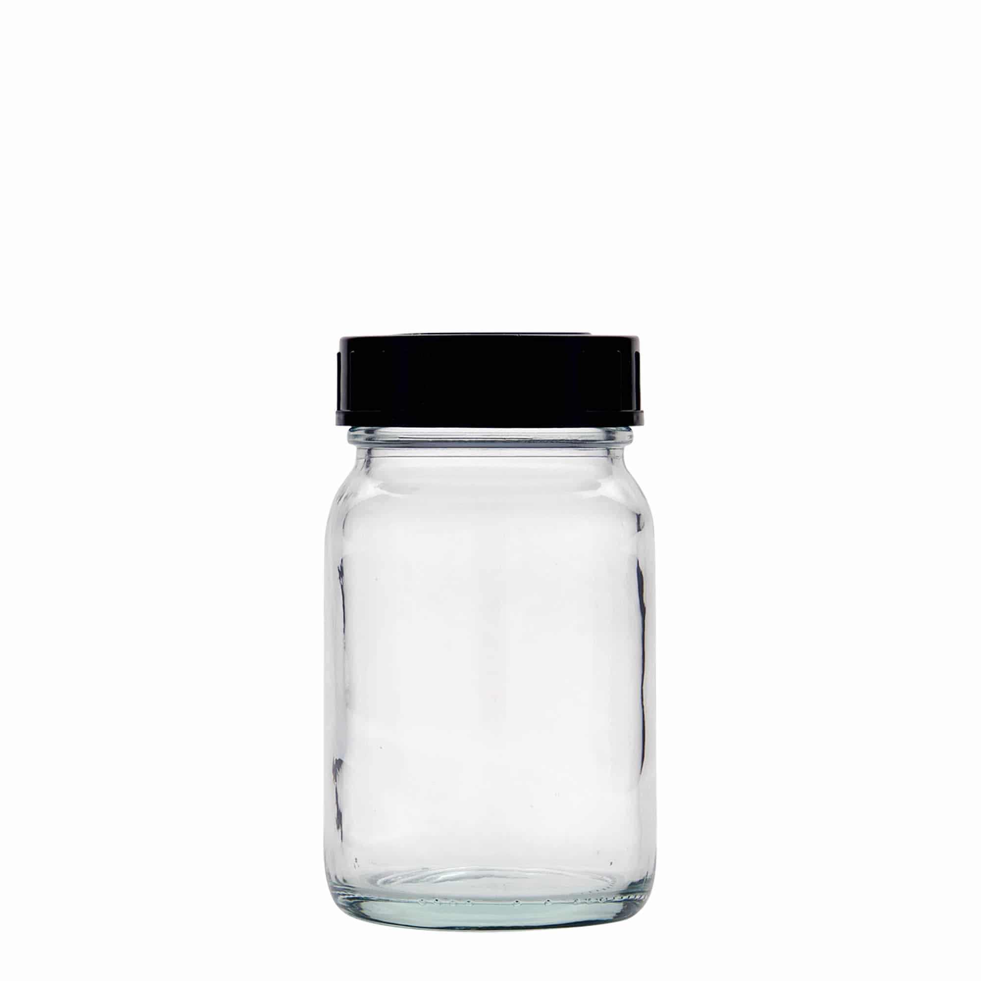 200 ml laia kaelaga purk, sulgur: DIN 55
