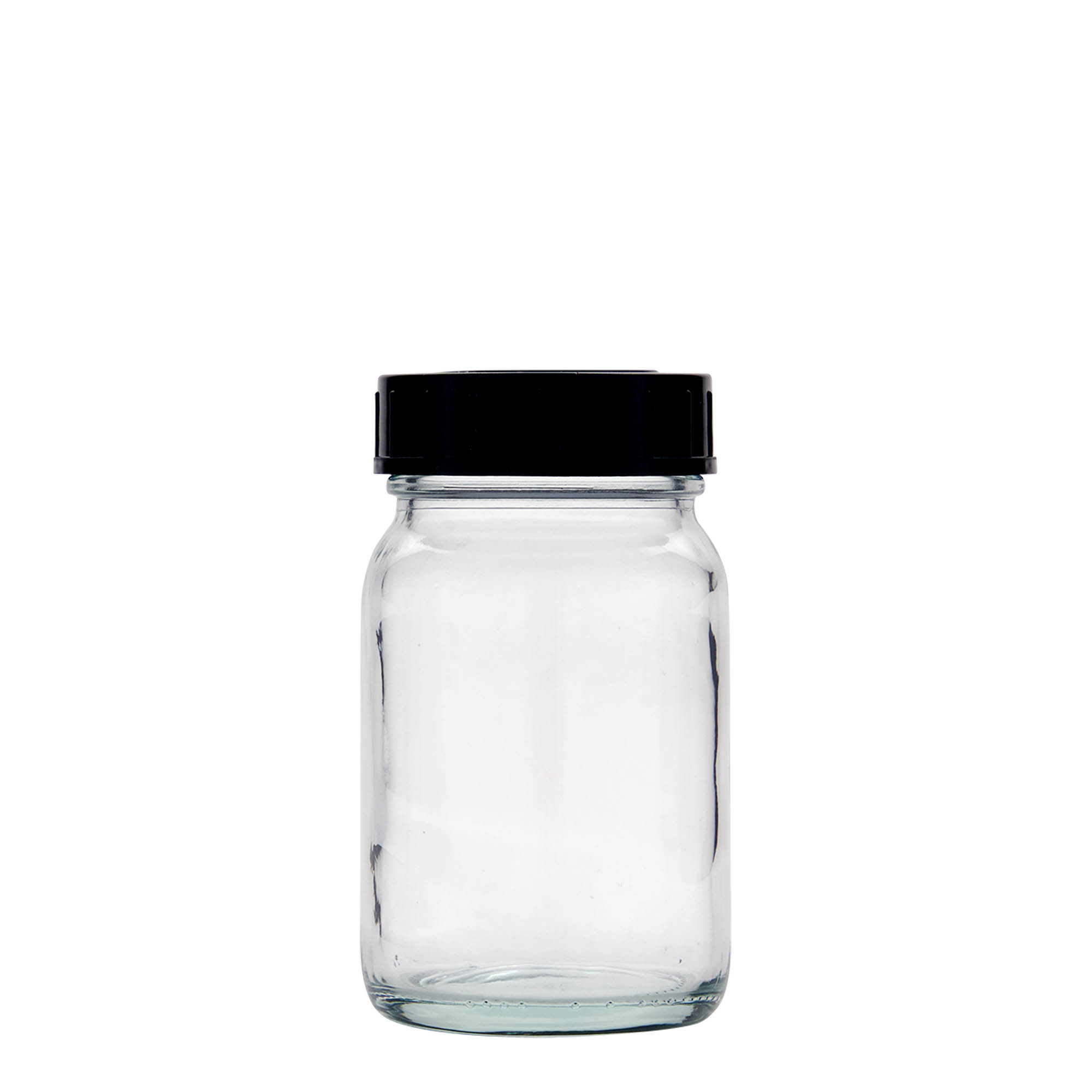 200 ml laiakaelne klaaspurk, ava: DIN 55 200 ml laiakaelne klaaspurk, ava: DIN 55