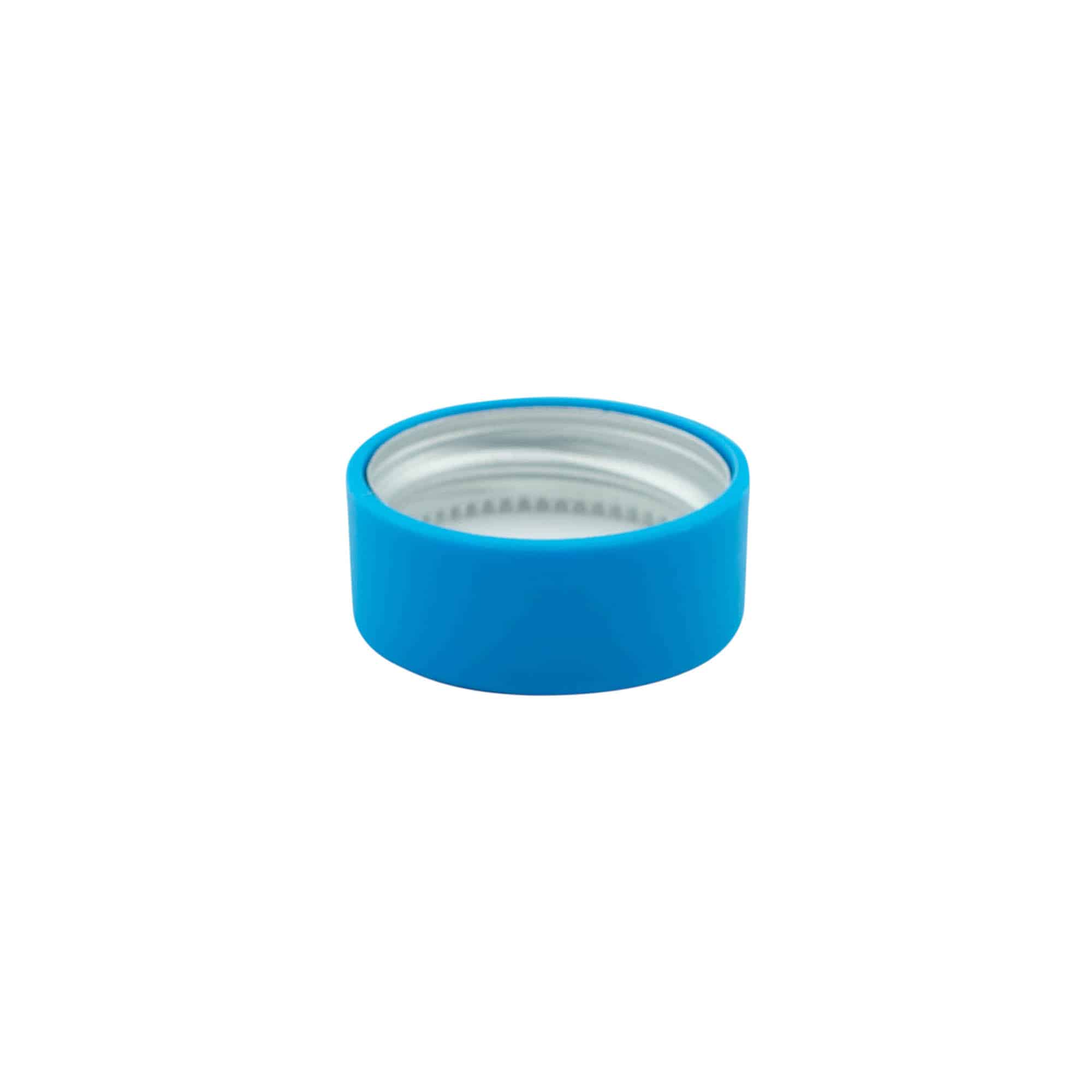 Kruvikeerega kork, ABS-plast, veesinine, suu jaoks: GPI 28/400