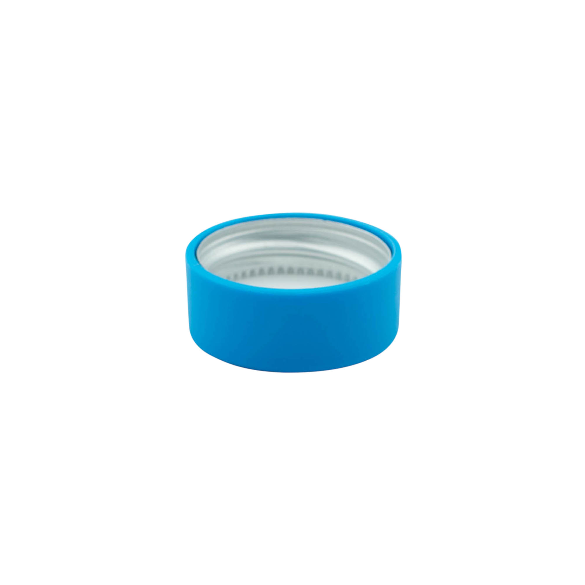 Kruvikeerega kork, ABS-plast, veesinine, suu jaoks: GPI 28/400