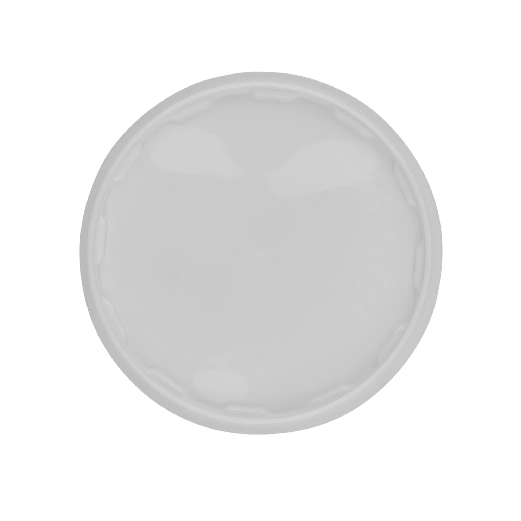 Kaas 1 l ämbrile, PP-plast, valge