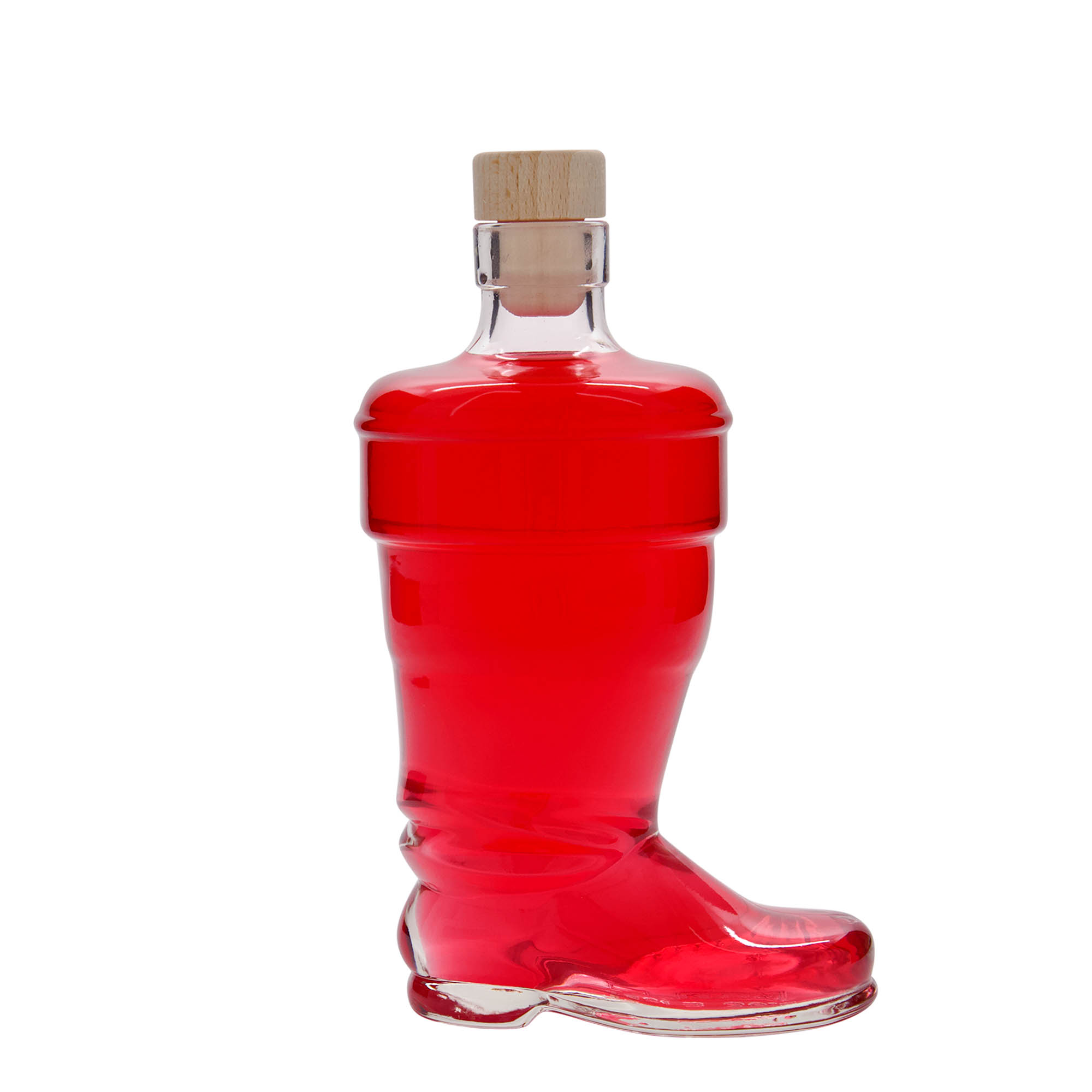 350 ml klaaspudel 'Saabas', ava: kork