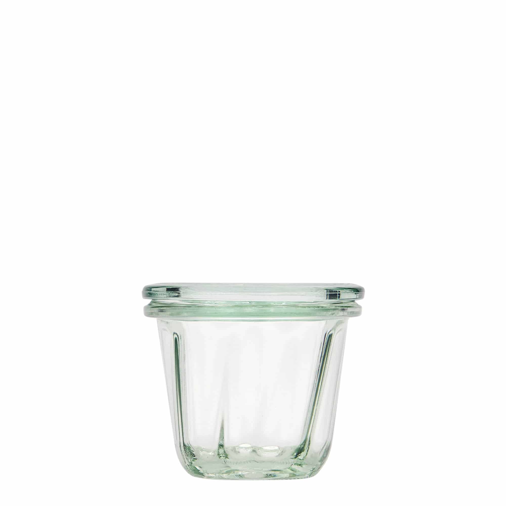 80 ml WECK-kõrge koogipurk, avale: ümar serv