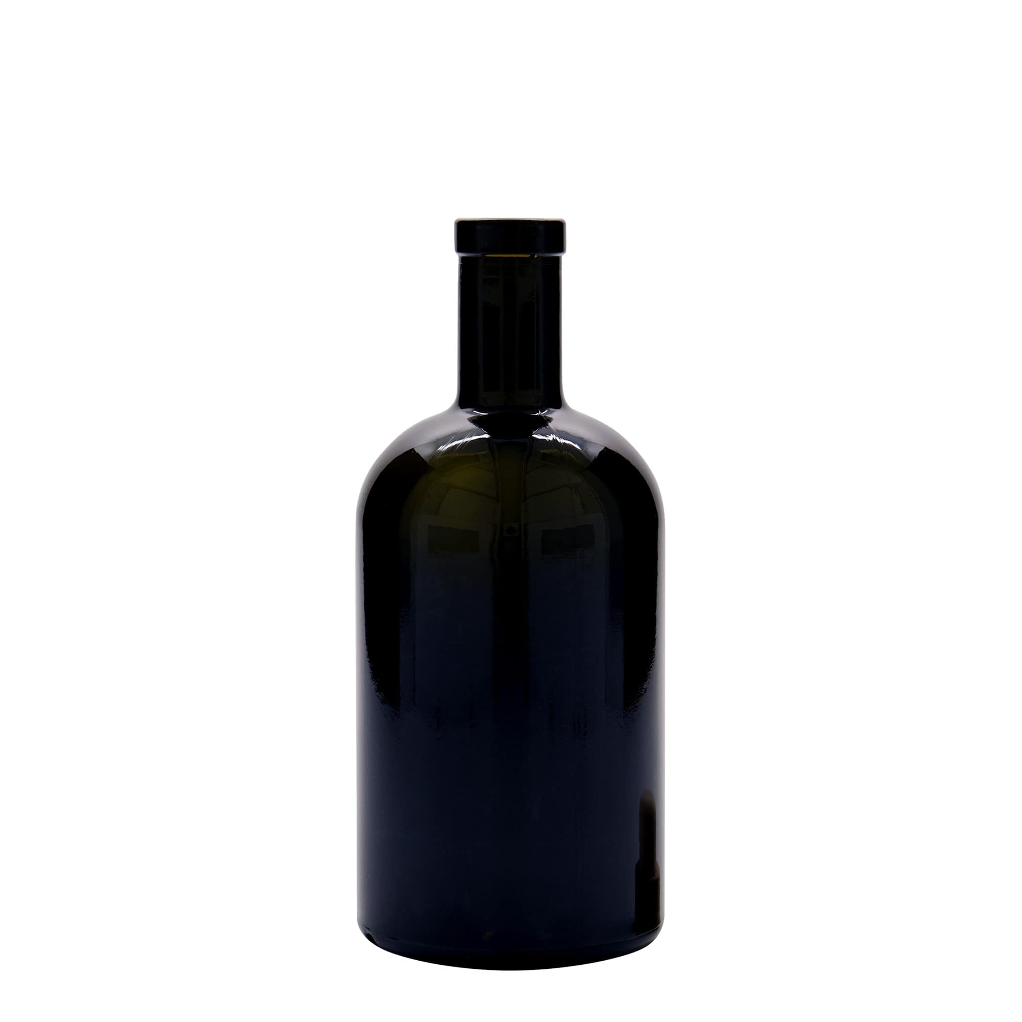 500 ml klaaspudel 'Farmacia', antiikroheline, suuava: kork