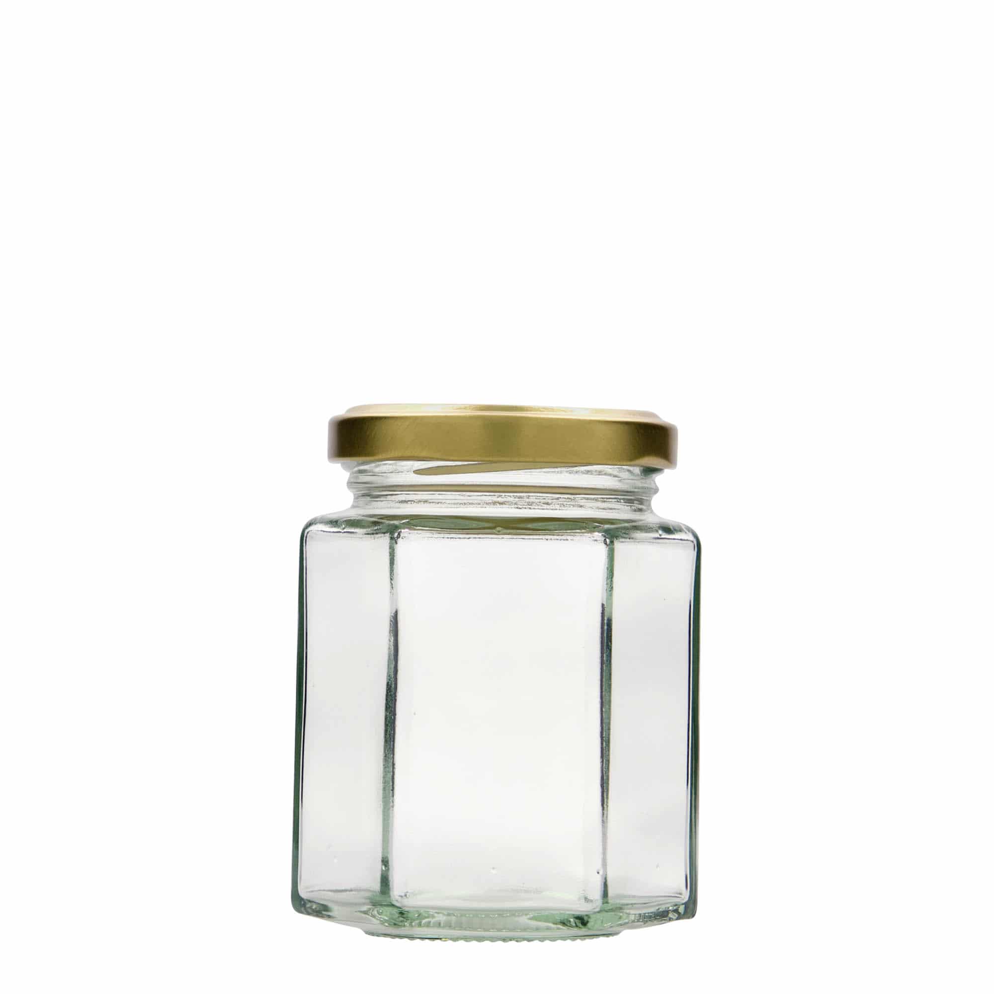 191 ml kuuekandiline purk, sulgur: twist-off (TO 58)