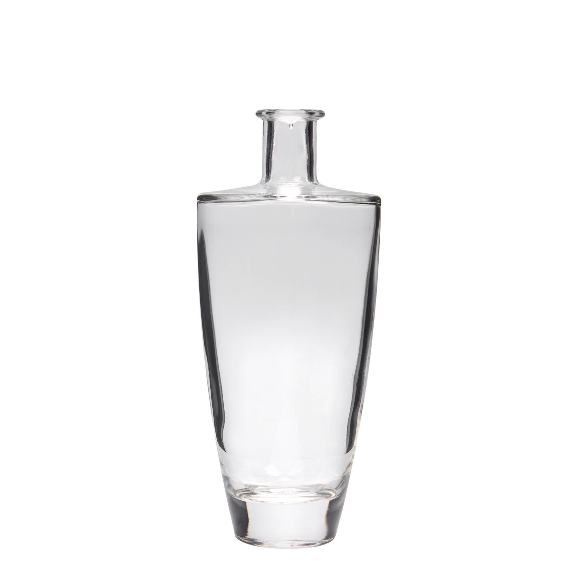 500 ml klaaspudel 'Vanessa', ovaalne, sulgur: kork