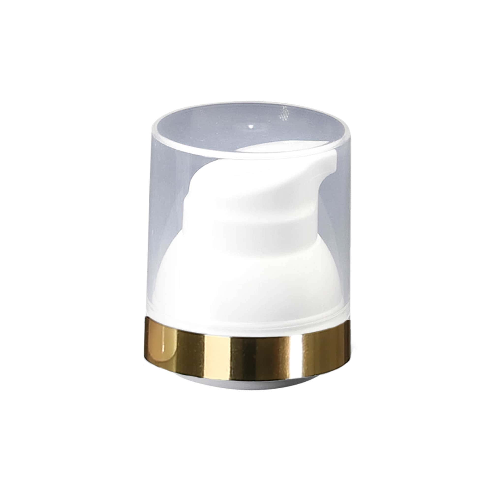 Airless dosaatori pumbapea 'Mezzo', PP-plast, valge