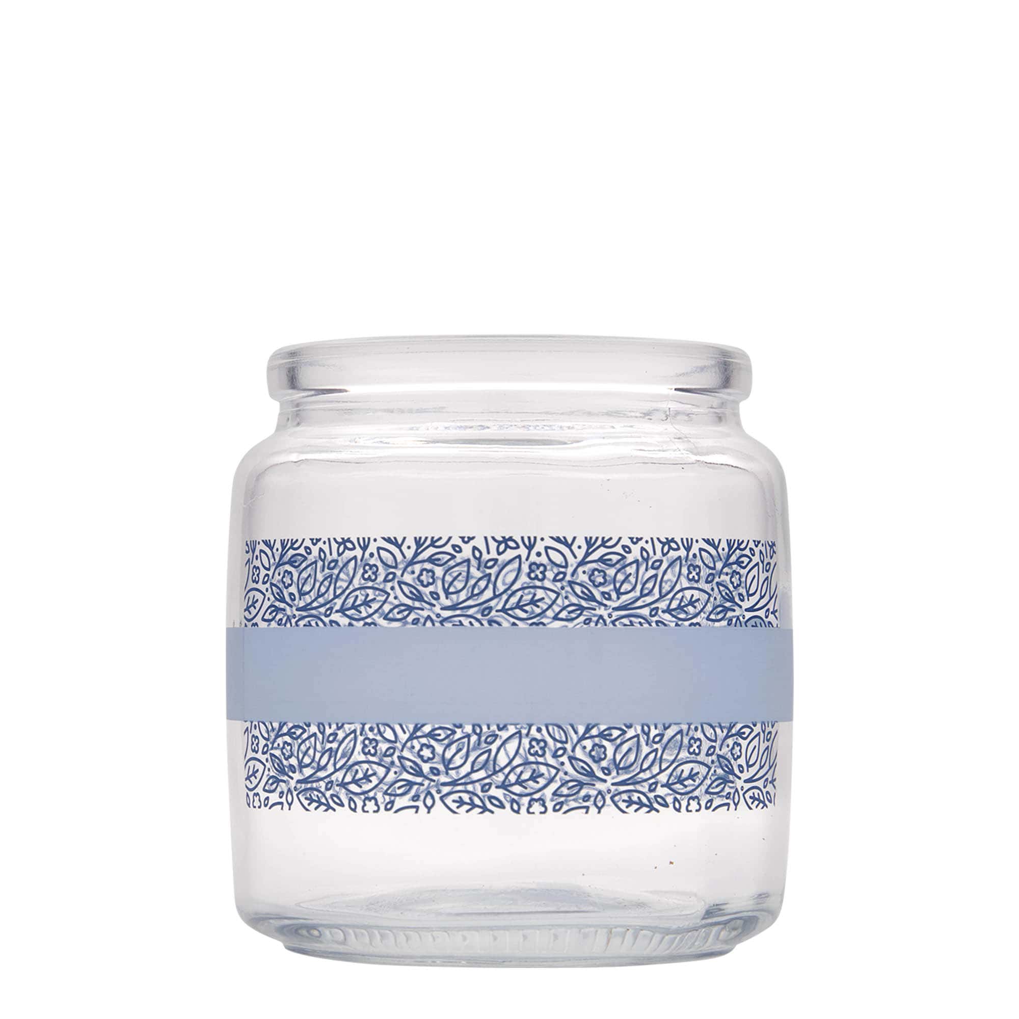 750 ml korkklaas 'Giara', motiiv: Naturalmente blu, suuava: kork 750 ml korkklaas 'Giara', motiiv: Naturalmente blu, suuava: kork