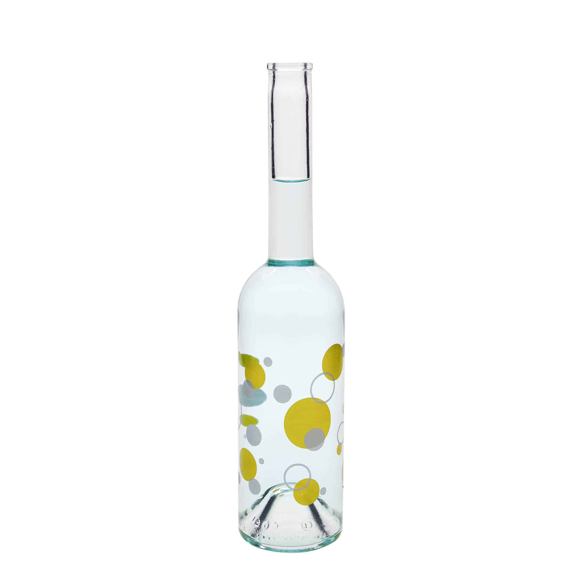 500 ml klaaspudel 'Opera', motiiv: täpid, sulgur: kork