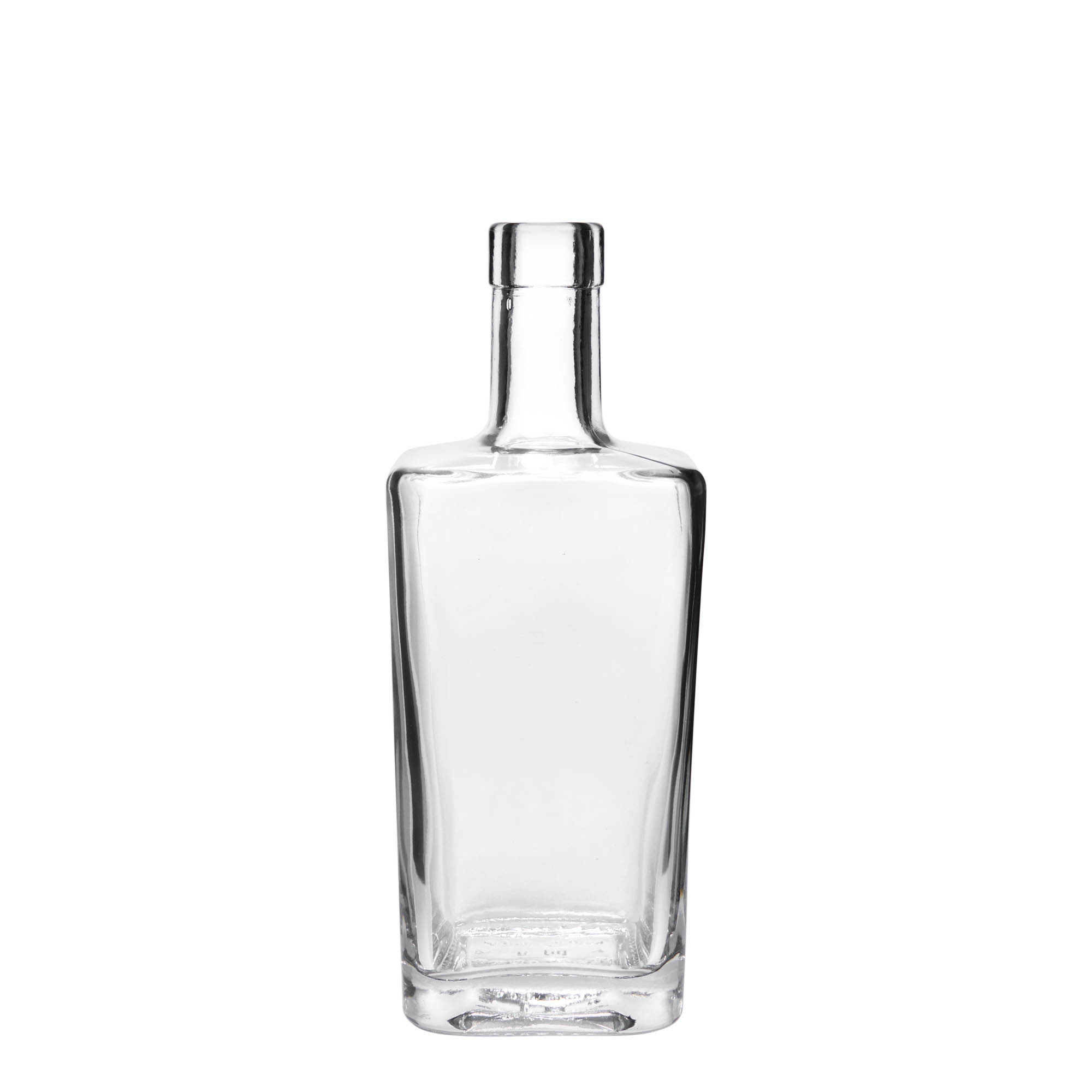 500 ml klaaspudel 'Noel', ruudukujuline, ava: kork