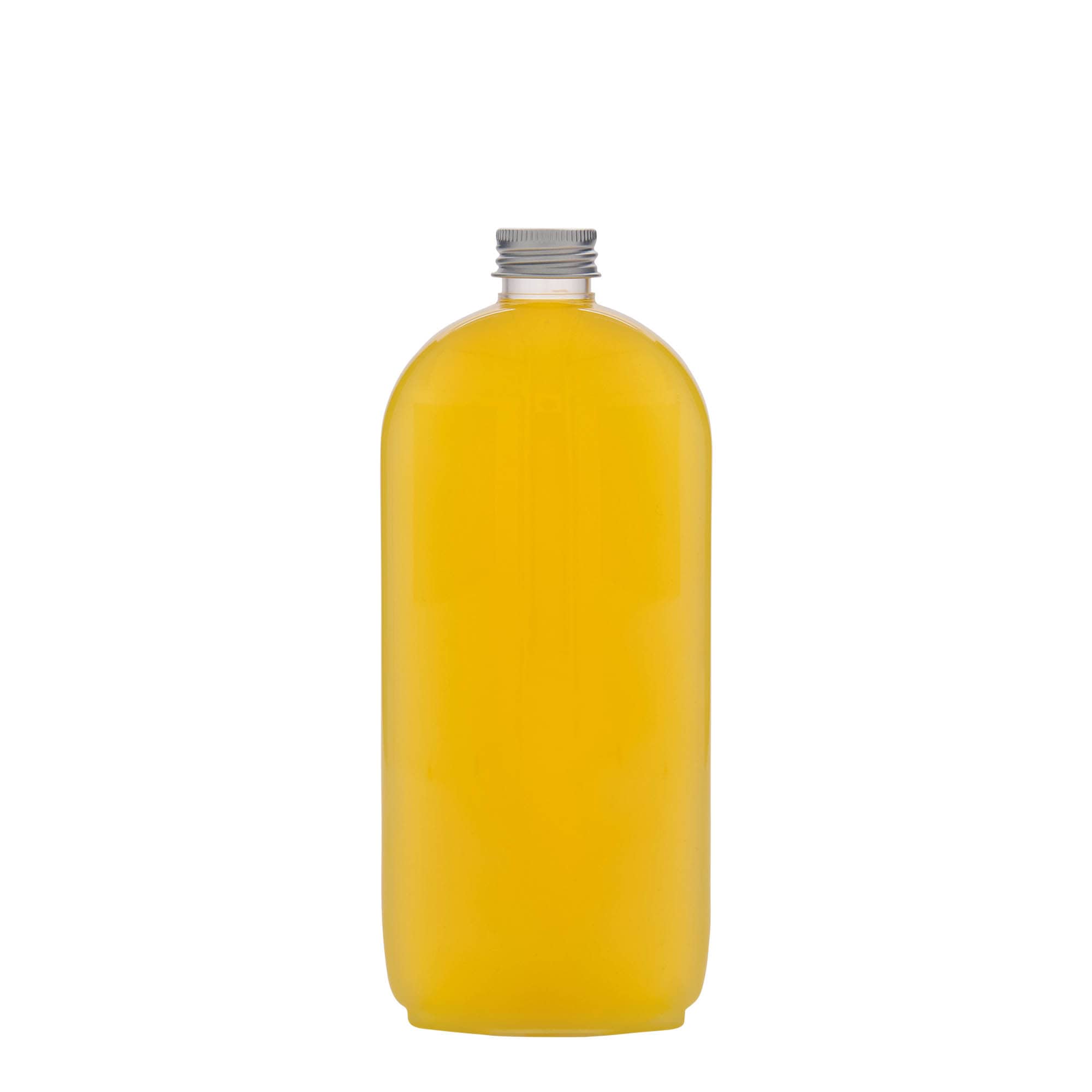 500 ml PET-pudel „Iris“, ovaalne, plastik, avale: 24/410