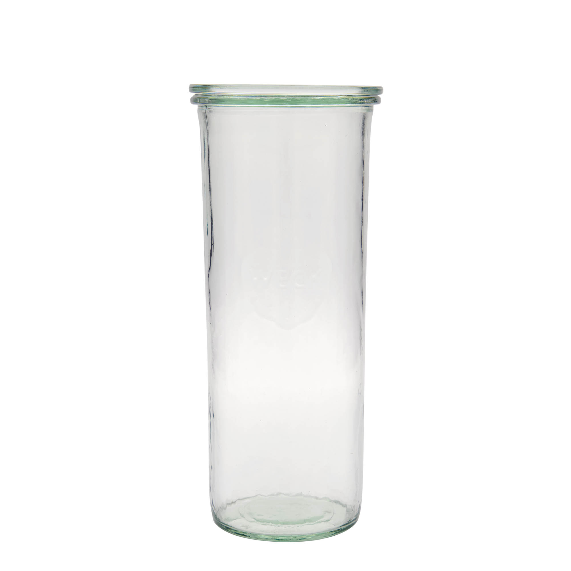 1500 ml WECKi laia suuga purk, sulgur: ümar serv