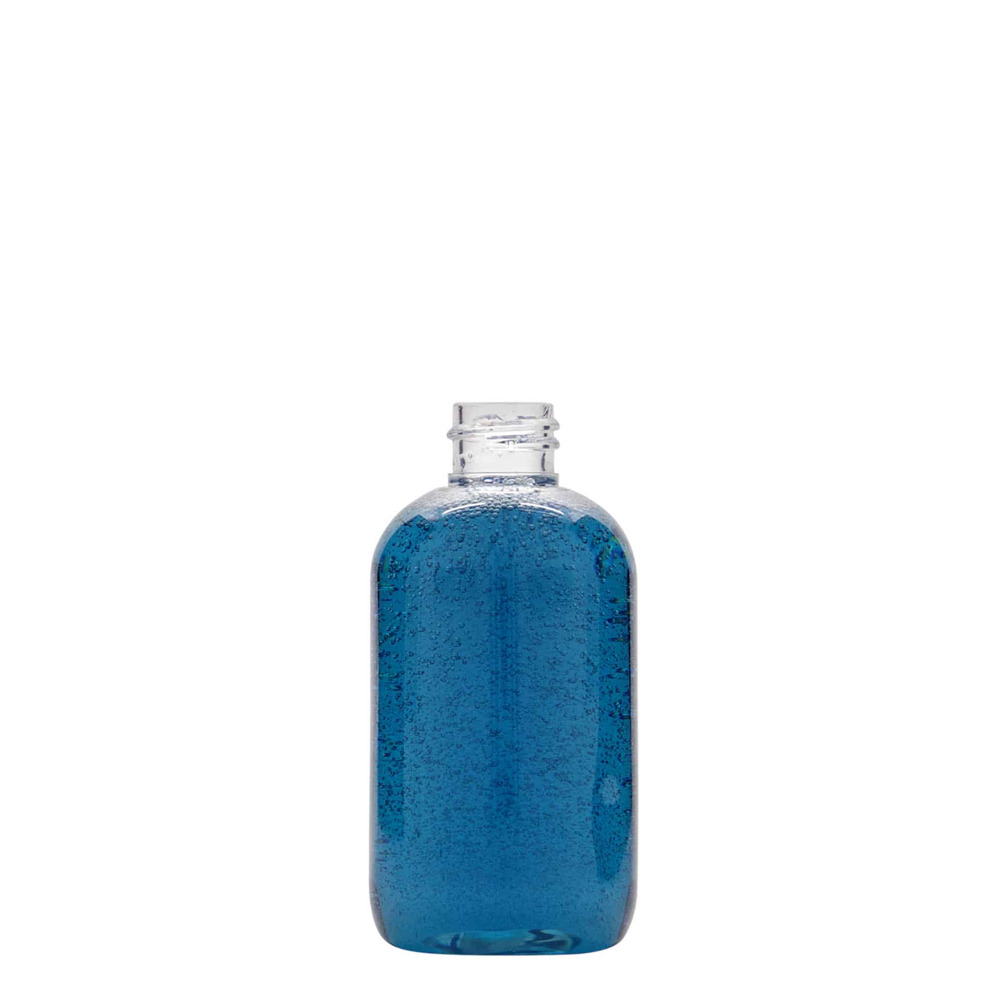 100 ml PET-pudel 'Boston', plast, sulgur:  20/410