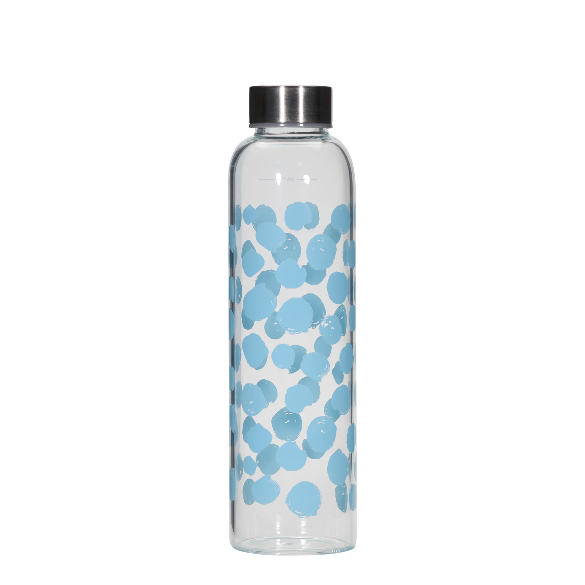 500 ml joogipudel 'Perseus - Sinised täpid', suuava: kruvikork