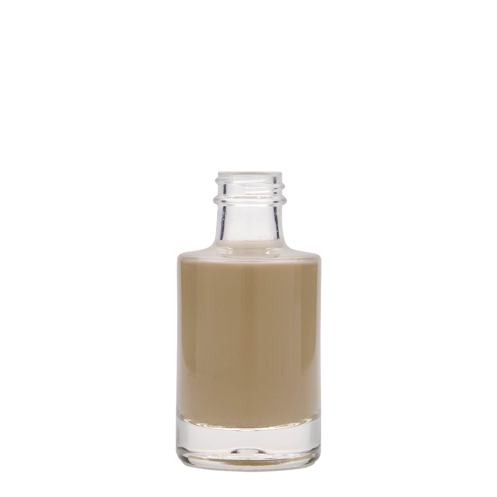 100 ml klaaspudel 'Aventura', suuava: GPI 28 100 ml klaaspudel 'Aventura', suuava: GPI 28