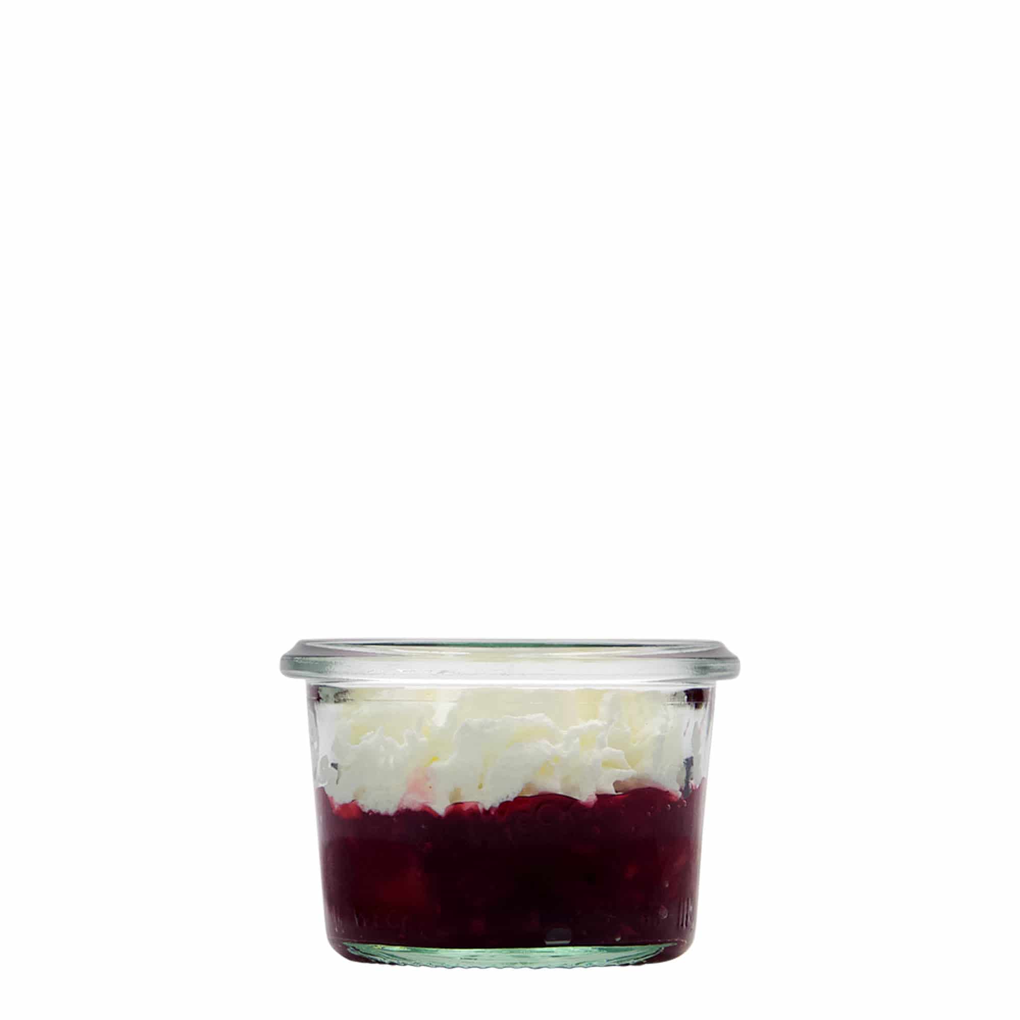 80 ml WECK-klaaspurk, suu: ümaräär