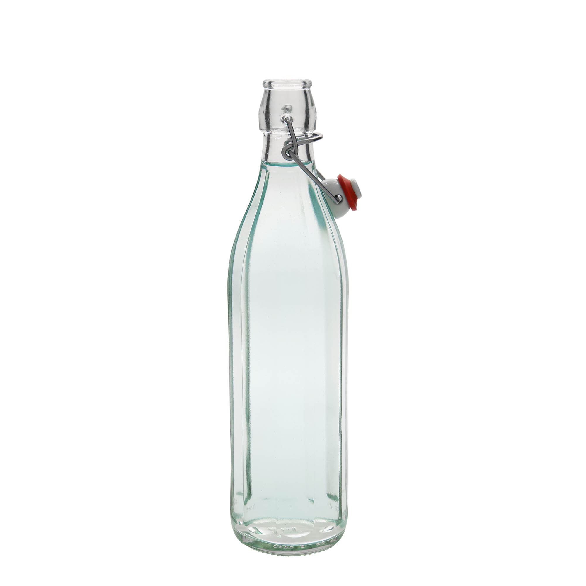 750 ml klaaspudel 'Bravo', kümnekandiline, ava: sanglukuga sulgur 750 ml klaaspudel 'Bravo', kümnekandiline, ava: sanglukuga sulgur