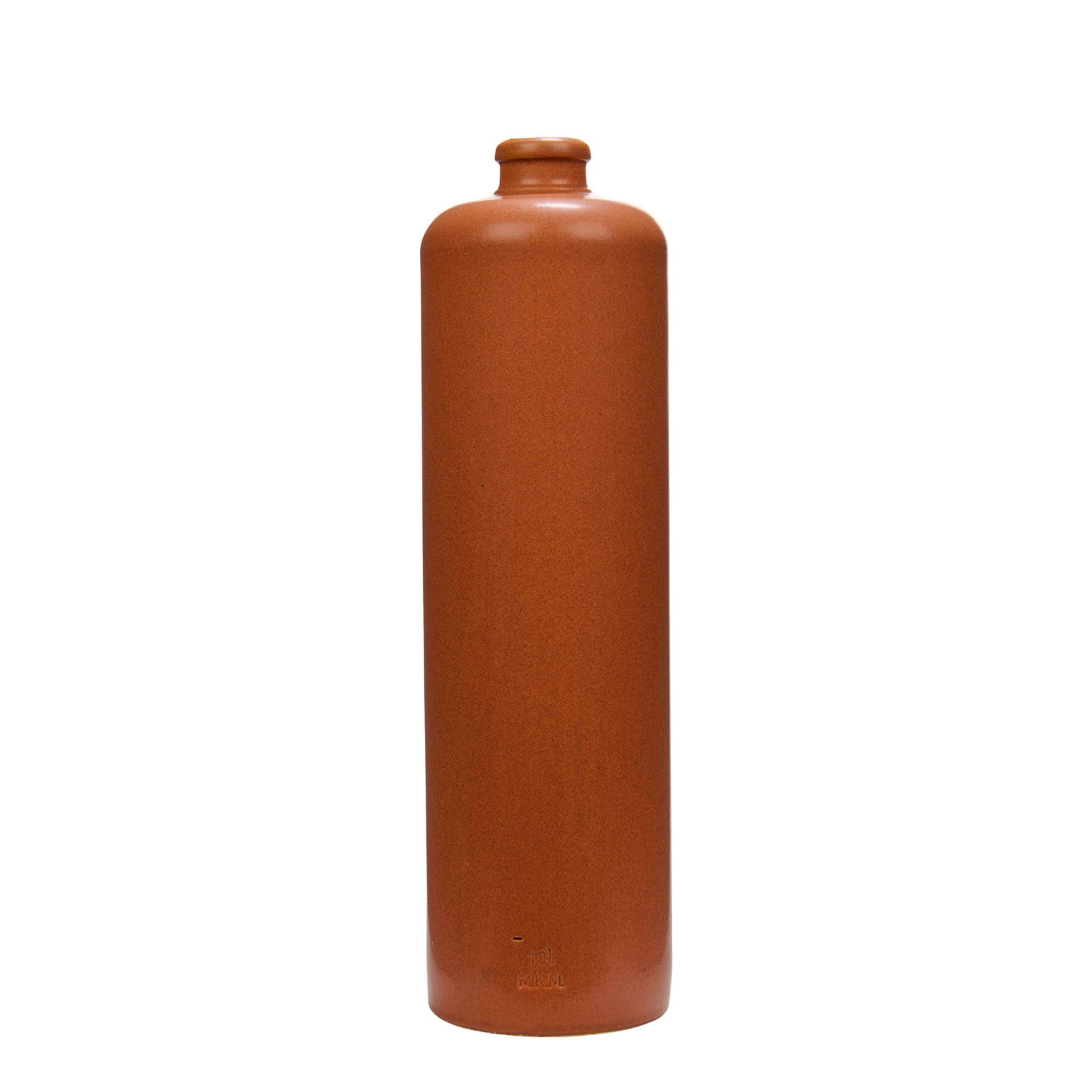 1000 ml keraamiline pudel, kivikeraamika, punakaspruun, sulgur: kork 1000 ml keraamiline pudel, kivikeraamika, punakaspruun, sulgur: kork