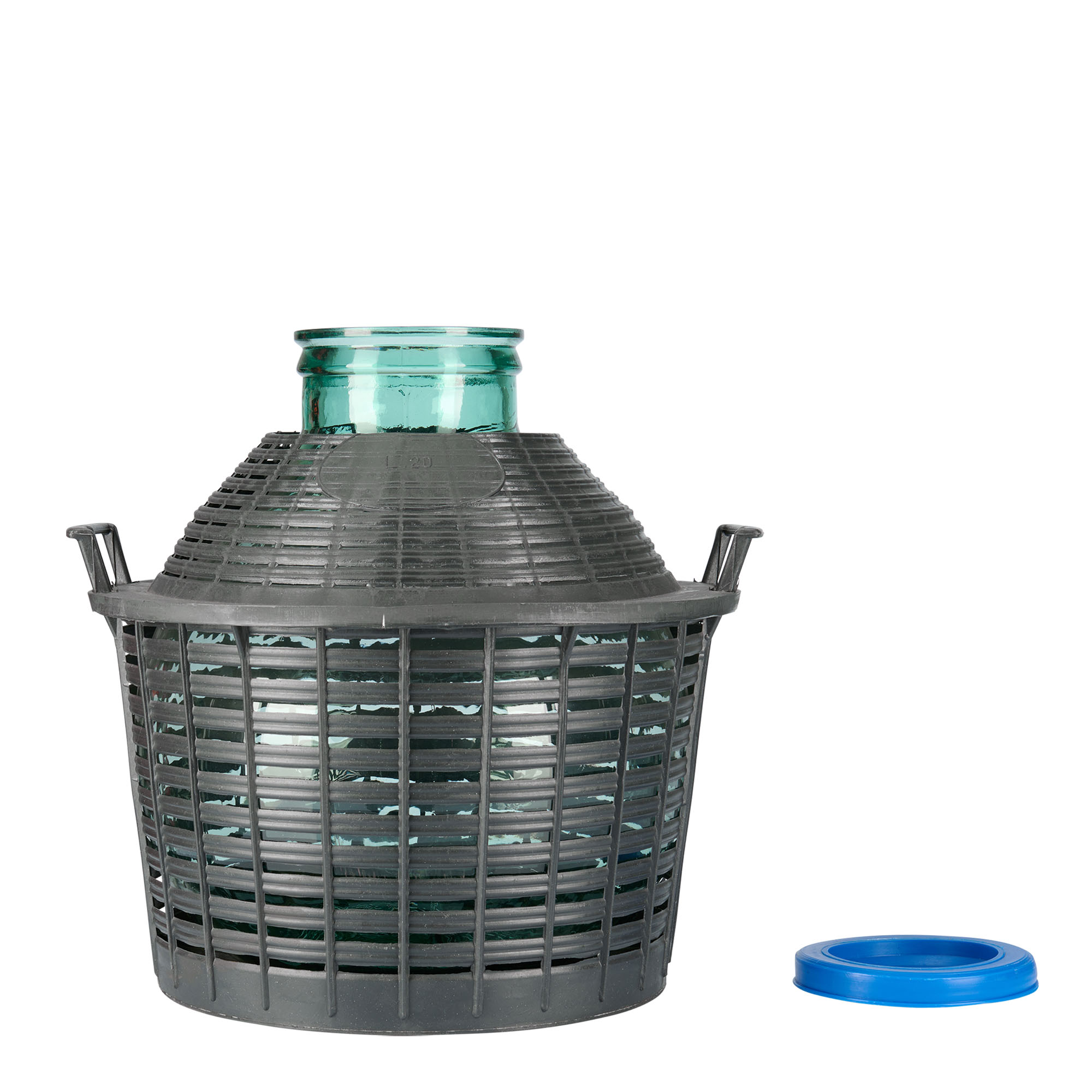 20 l pallonpudel laiakael, klaas, suu: kaanega