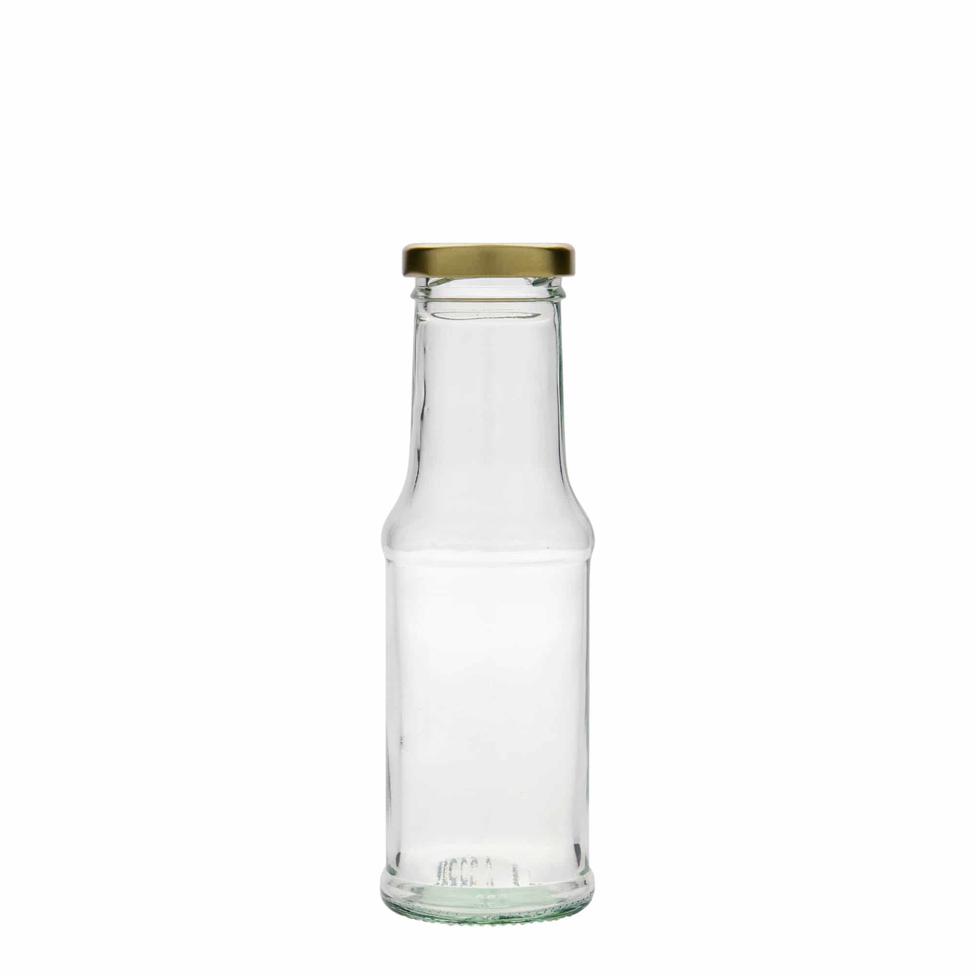200 ml kastmepudel, klaas, sulgur: twist-off (TO 43)