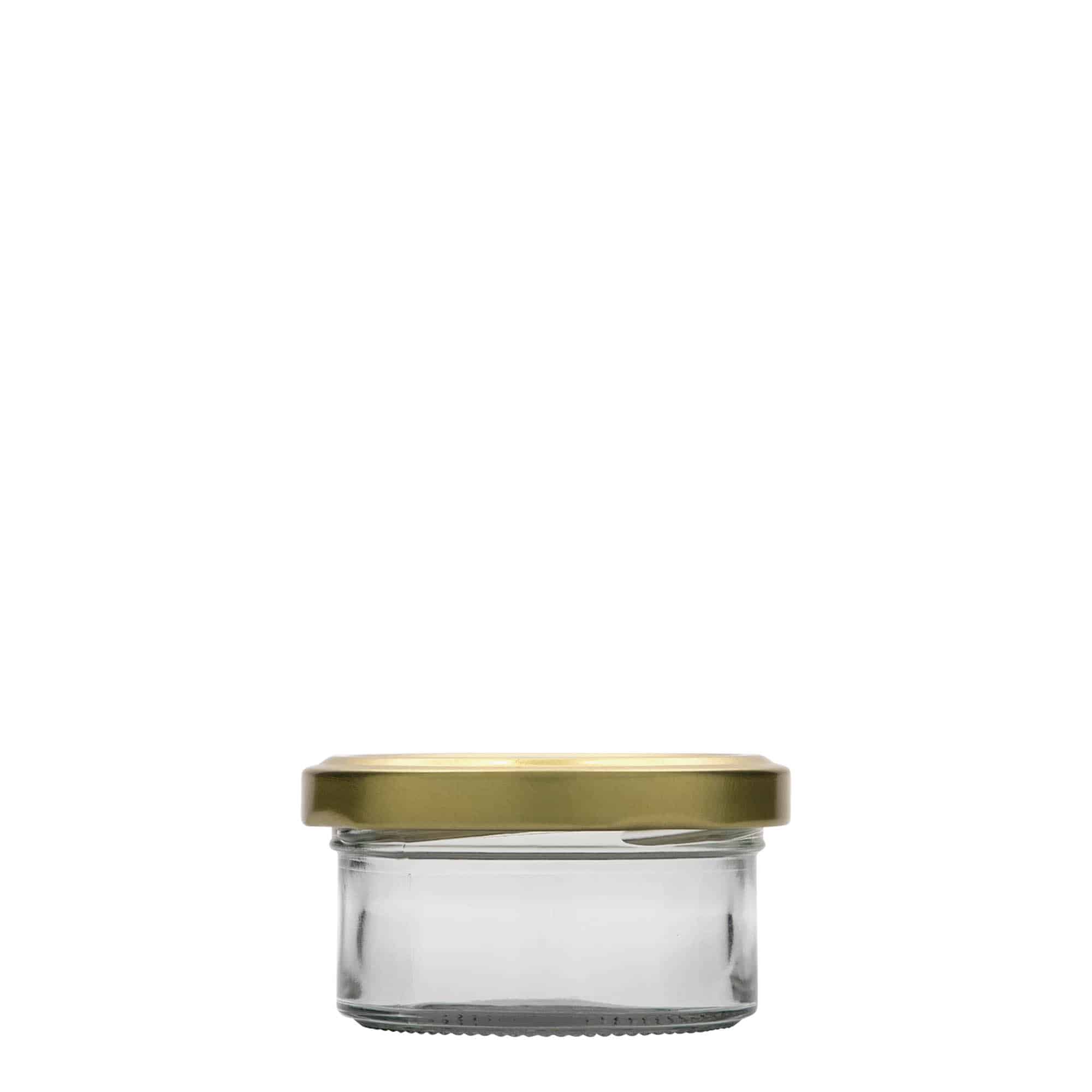 70 ml madal laia suuga purk, sulgur: twist-off (TO 66)