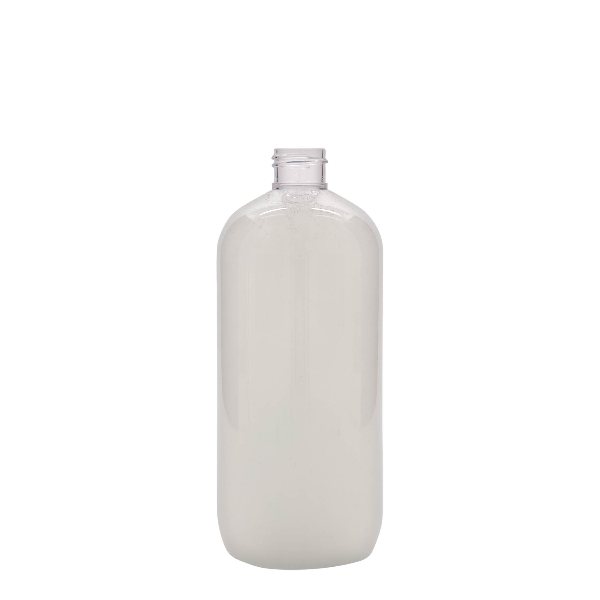 500 ml PET-pudel 'Boston', plast, sulgur:  24/410