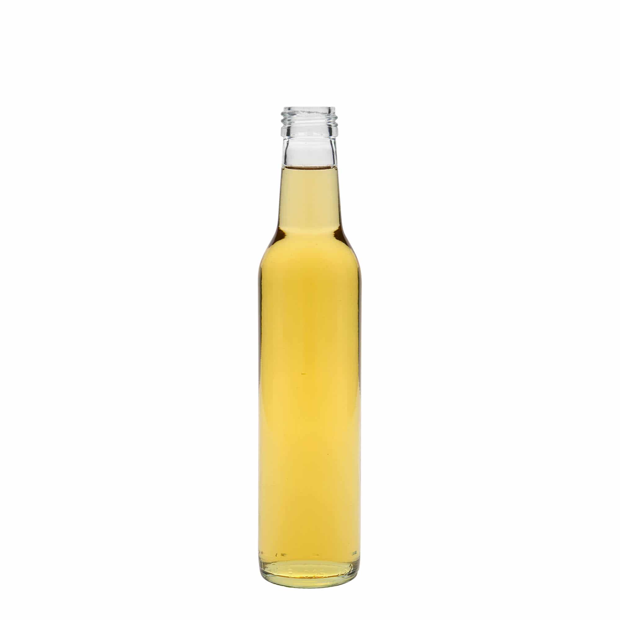 250 ml klaaspudel 'Cilindrica', sulgur: PP 28
